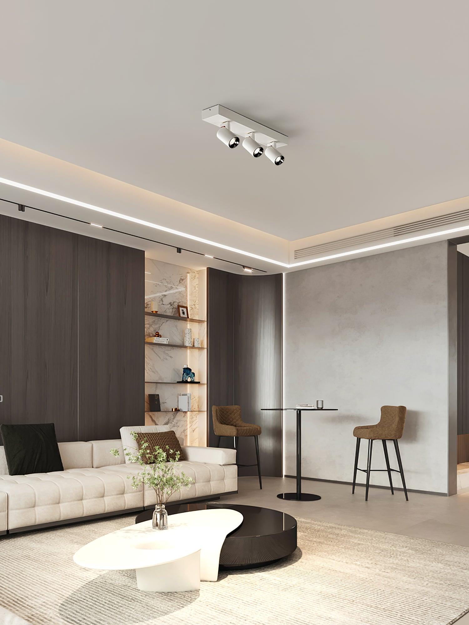 Solara Plafonnier POG Double Spots Linéaires Orientables