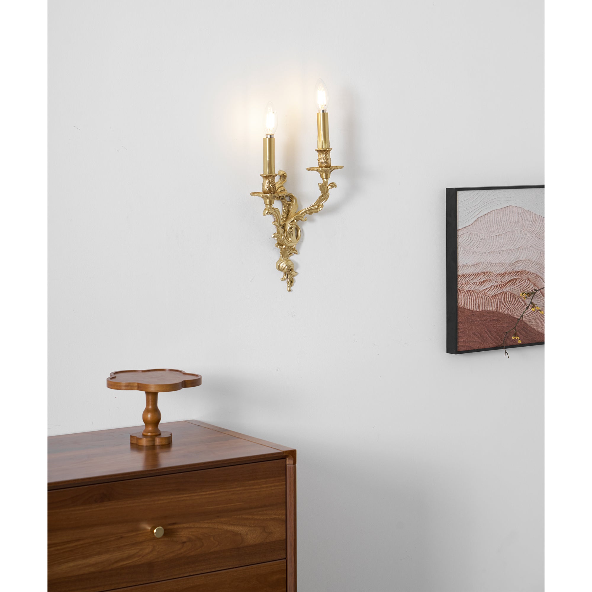 Veraee Applique Murale Métal Art Nordique Vintage
