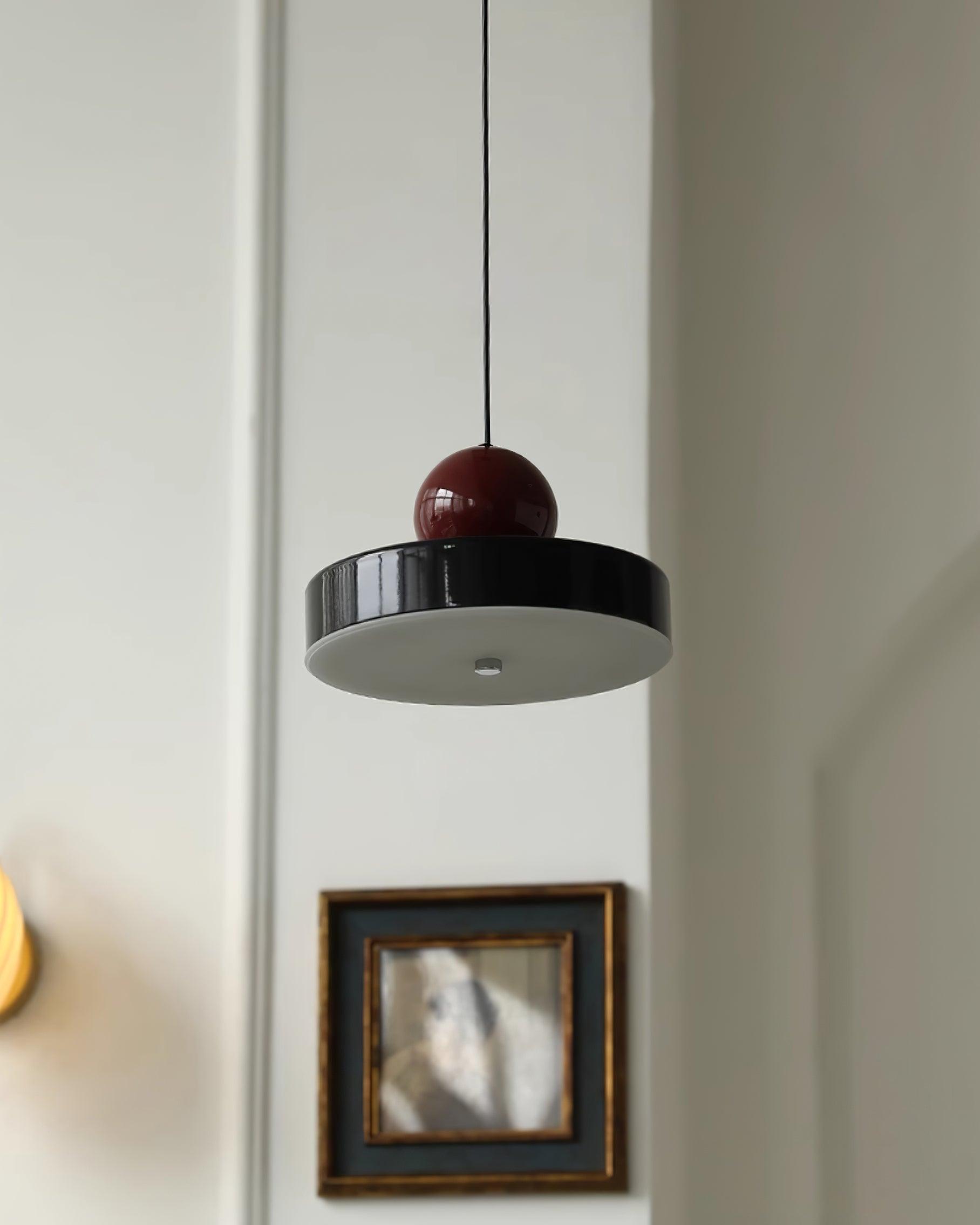 Suspension Corps Sphère Ombre Moderne Rétro Accent