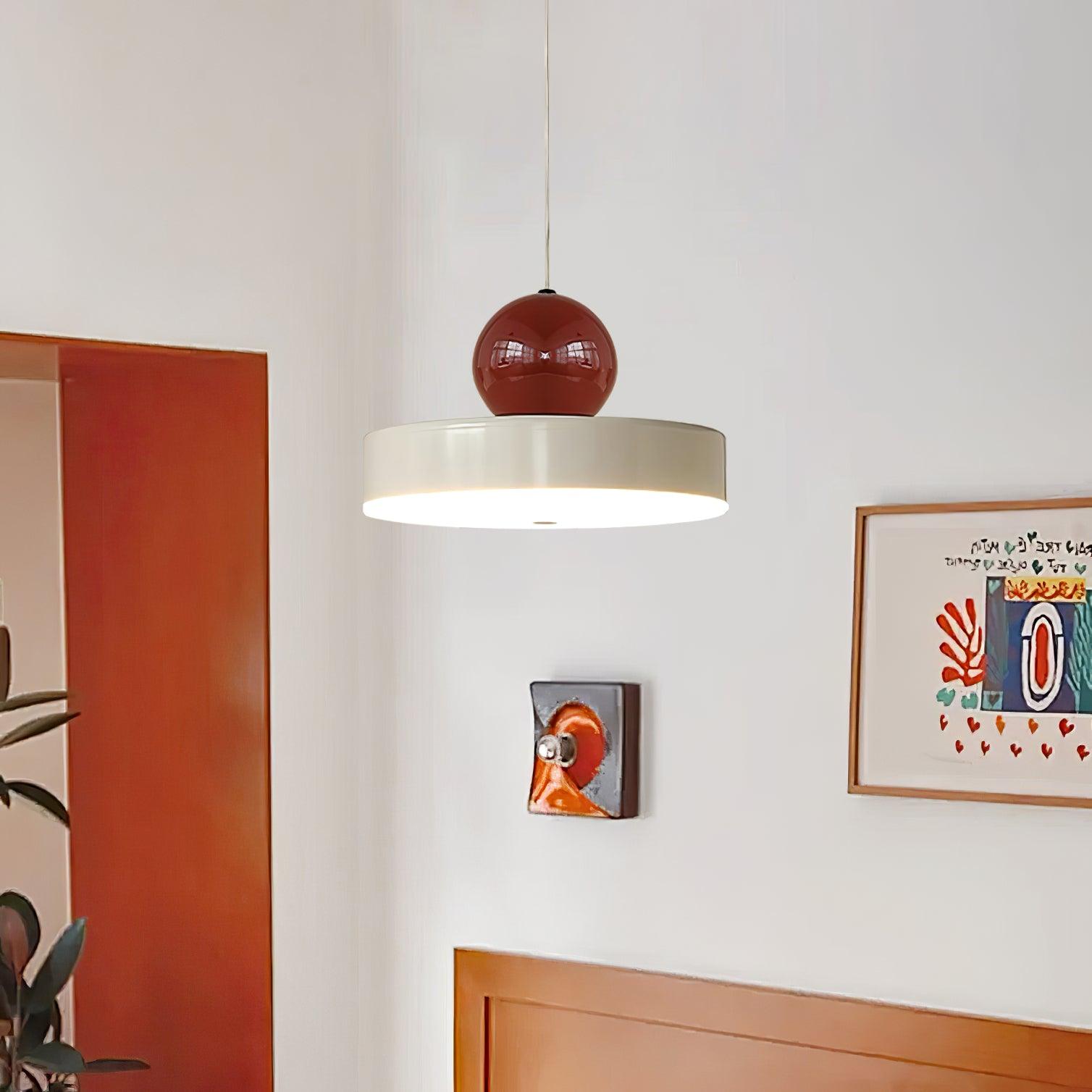 Suspension Corps Sphère Ombre Moderne Rétro Accent