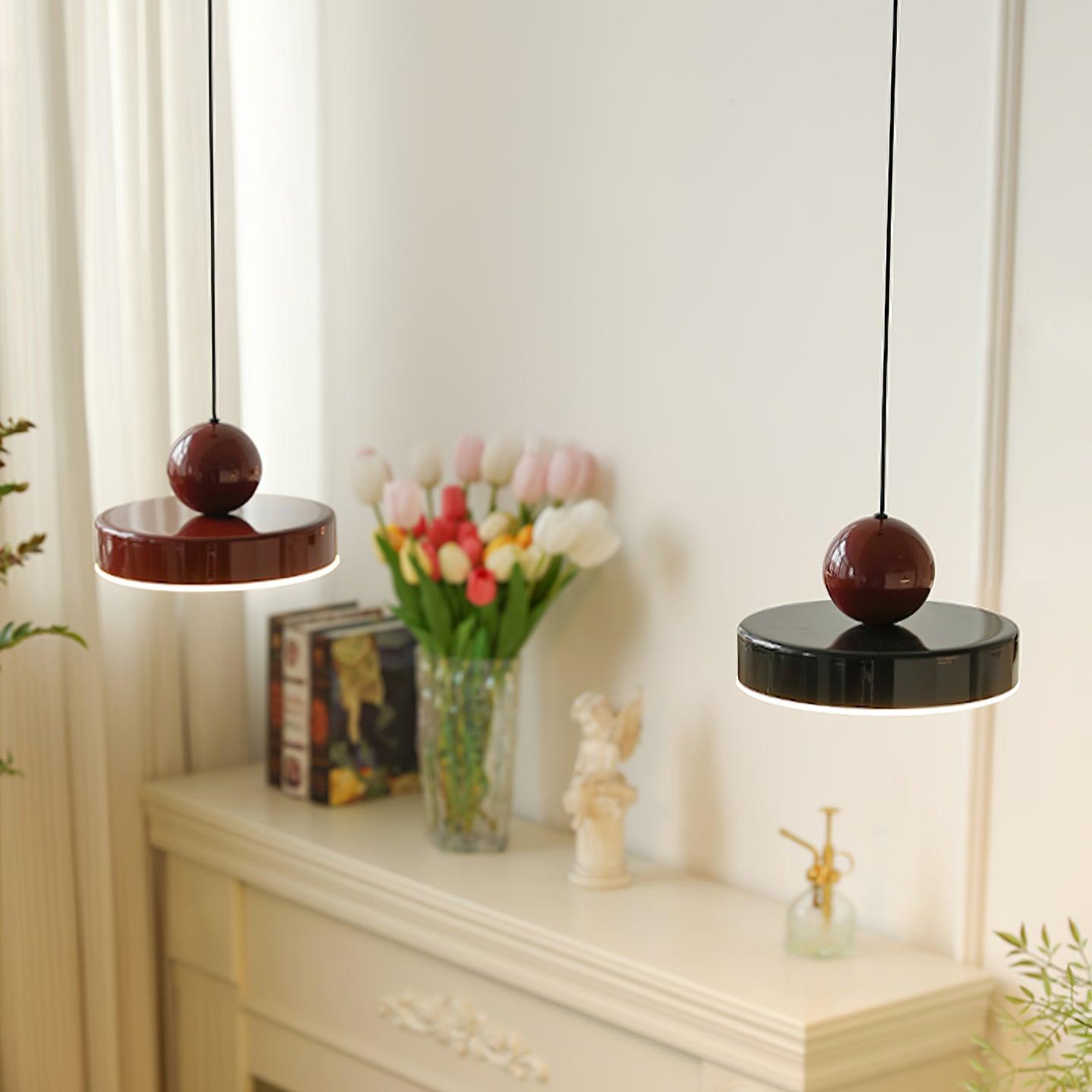 Suspension Corps Sphère Ombre Moderne Rétro Accent