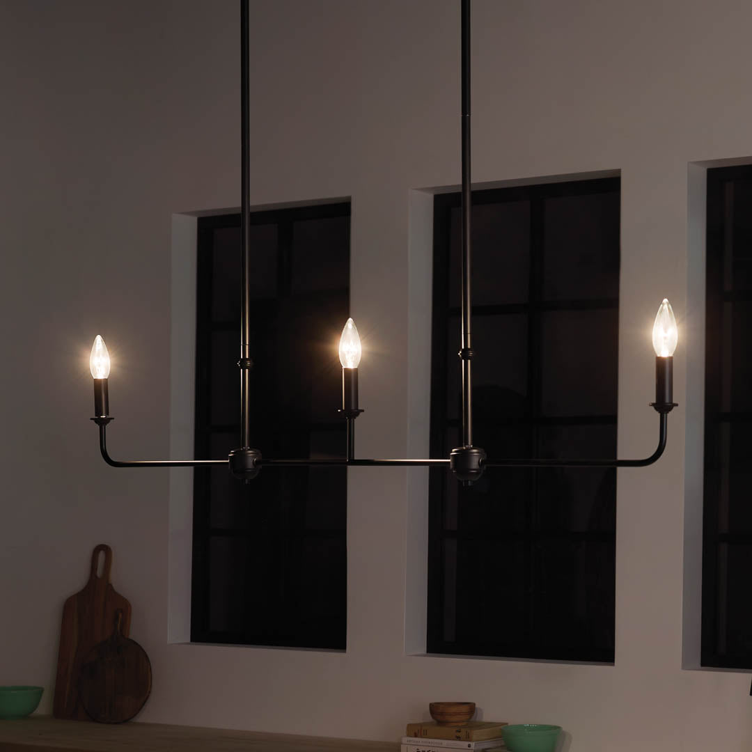 Mymareth Lustre Métal Linéaire Minimaliste Moderne