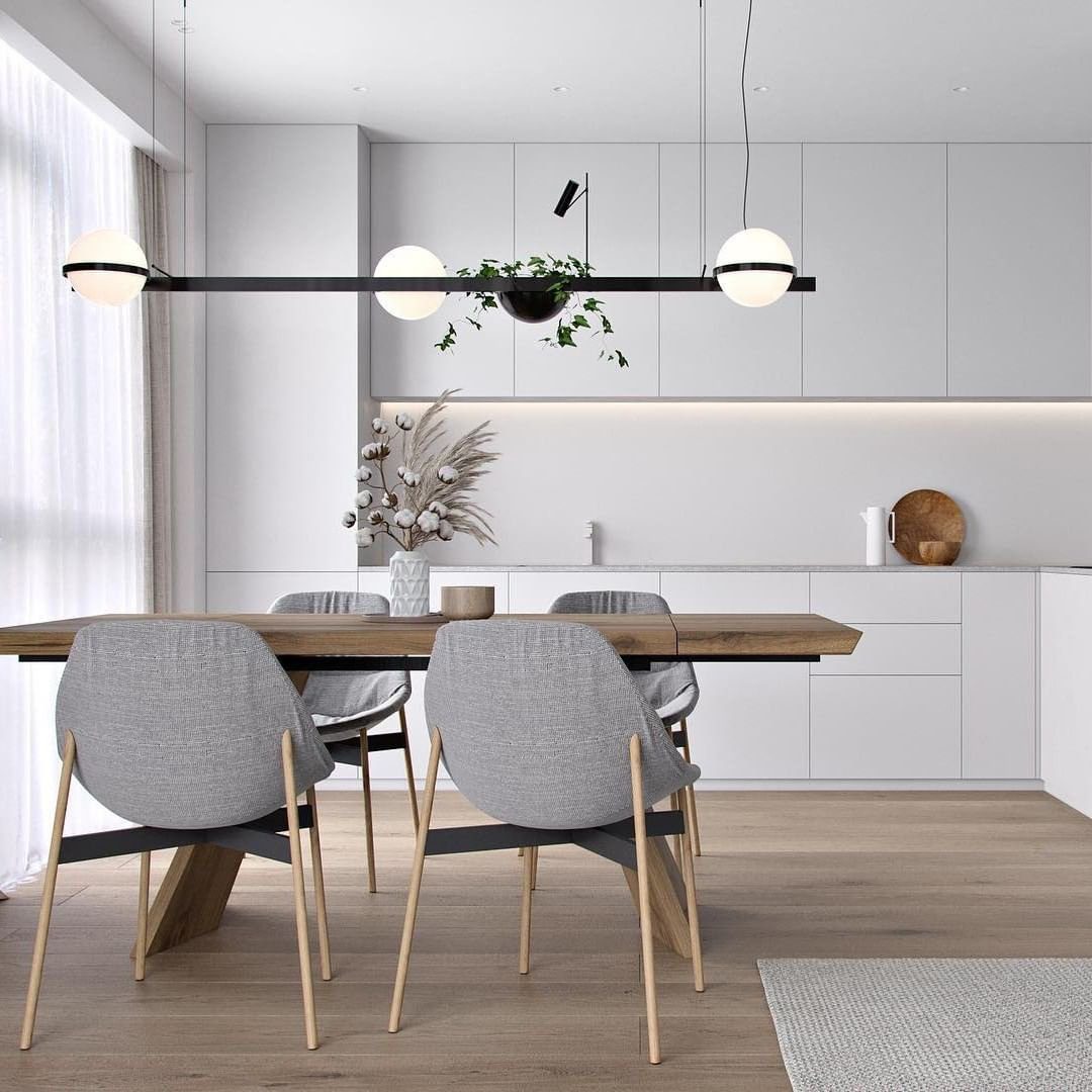 Vacaria Suspension Métal Plastique Minimaliste Moderne
