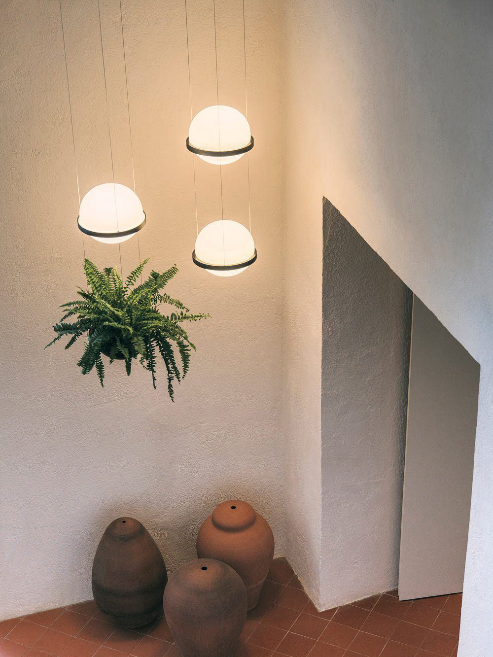 Vacaria Suspension Métal Plastique Minimaliste Moderne