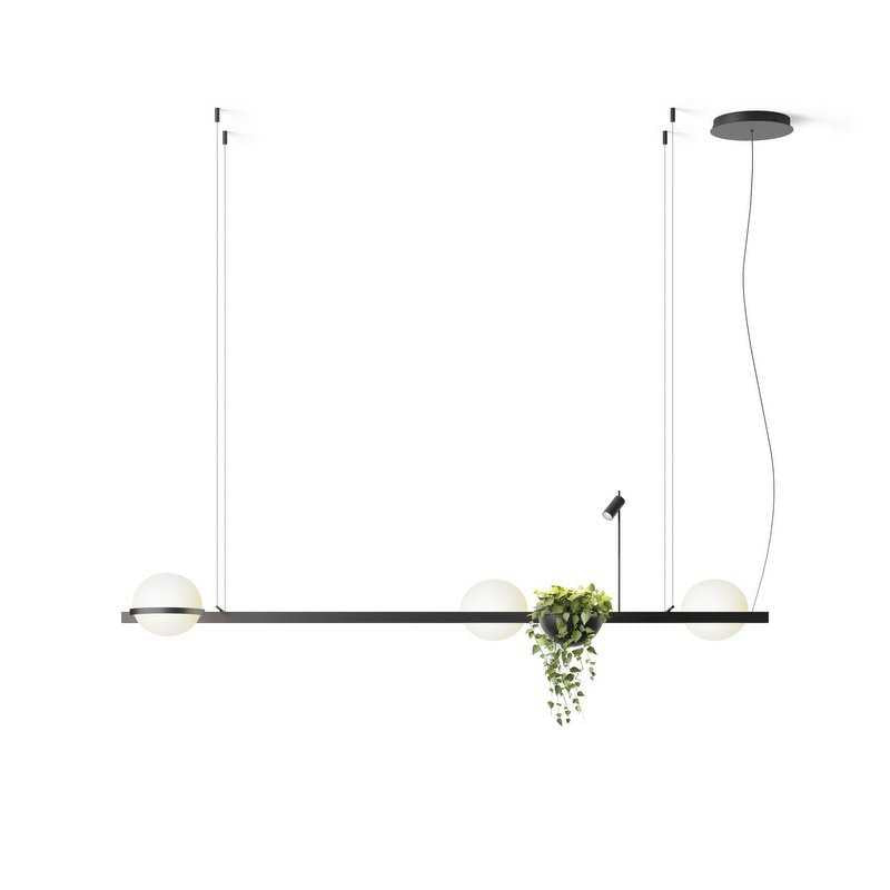 Vacaria Suspension Métal Plastique Minimaliste Moderne