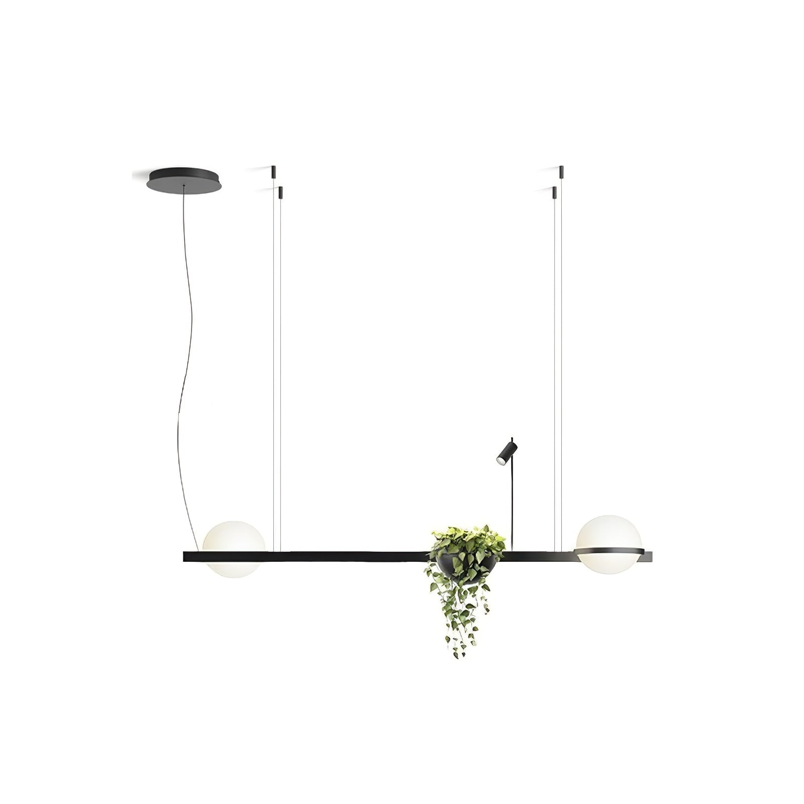 Xenith Suspension Contemporaine en Acrylique