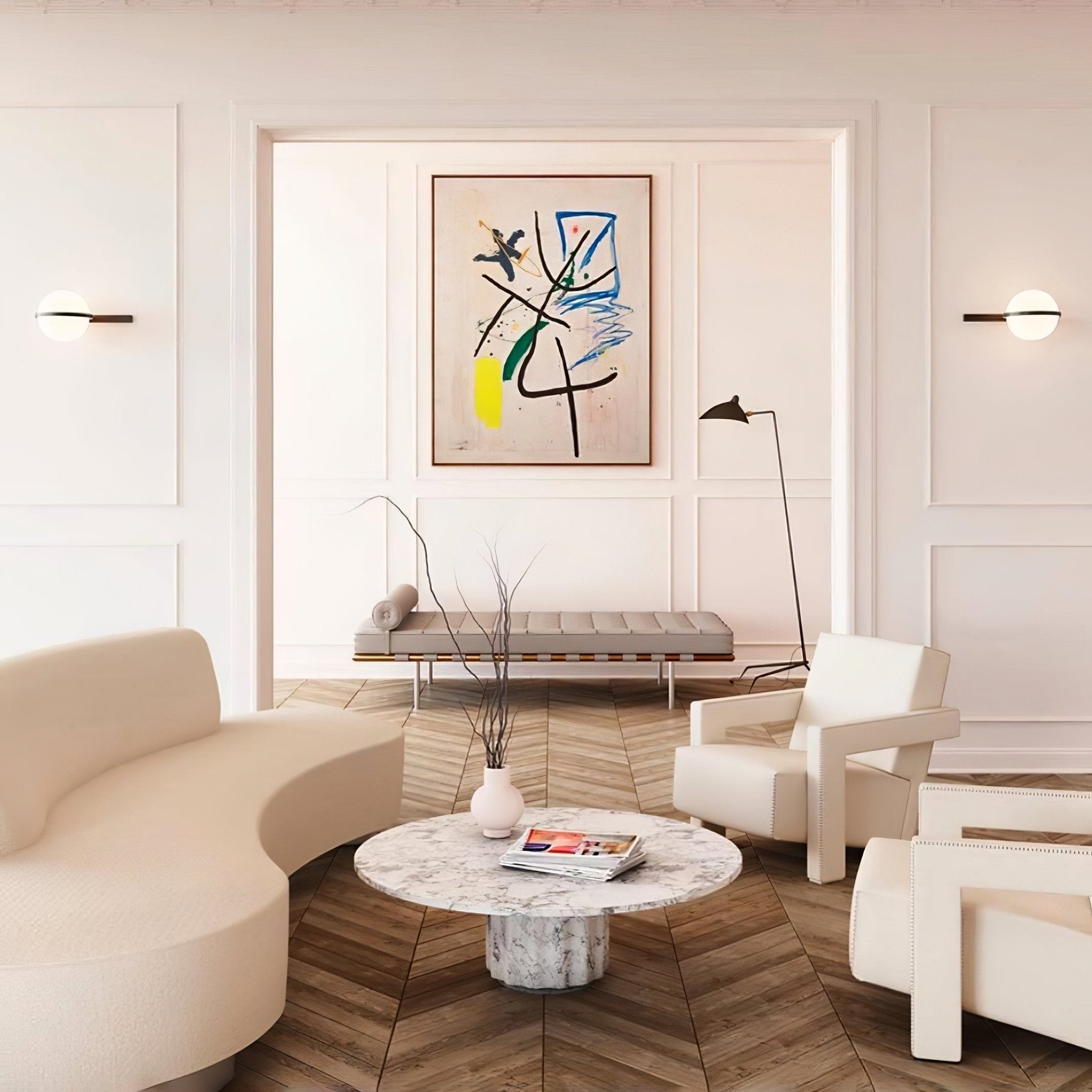 Elmarisra Applique Murale Minimaliste Moderne