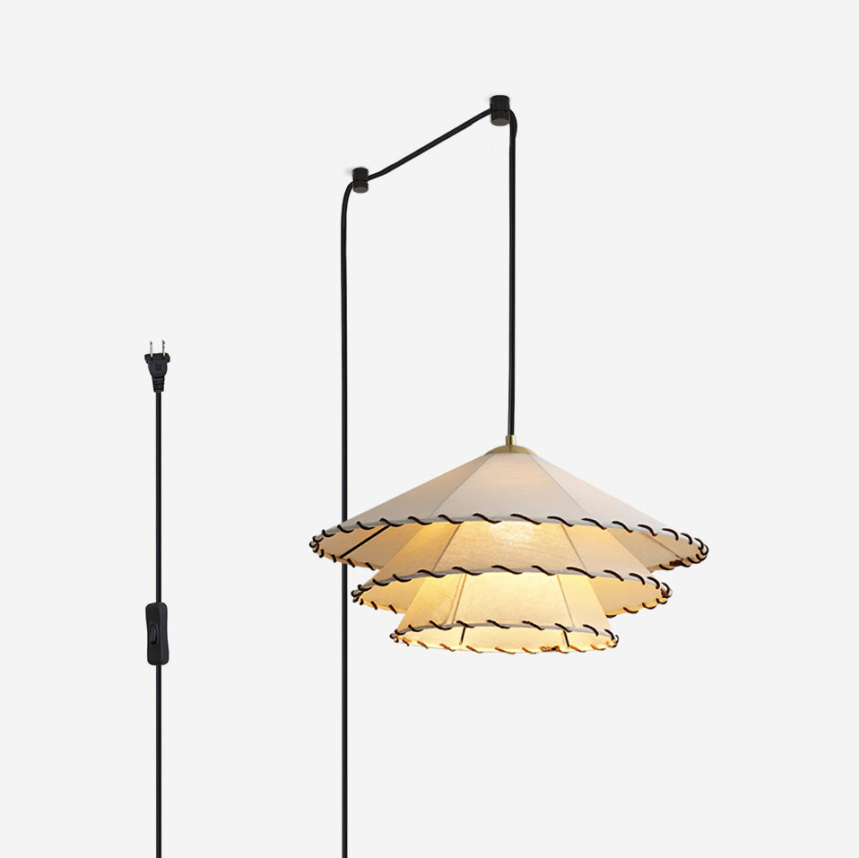 Vionel Suspension Moderne en Tissu à Fiche