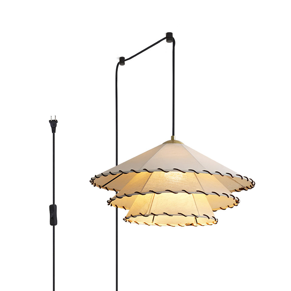 Vionel Suspension Moderne en Tissu à Fiche