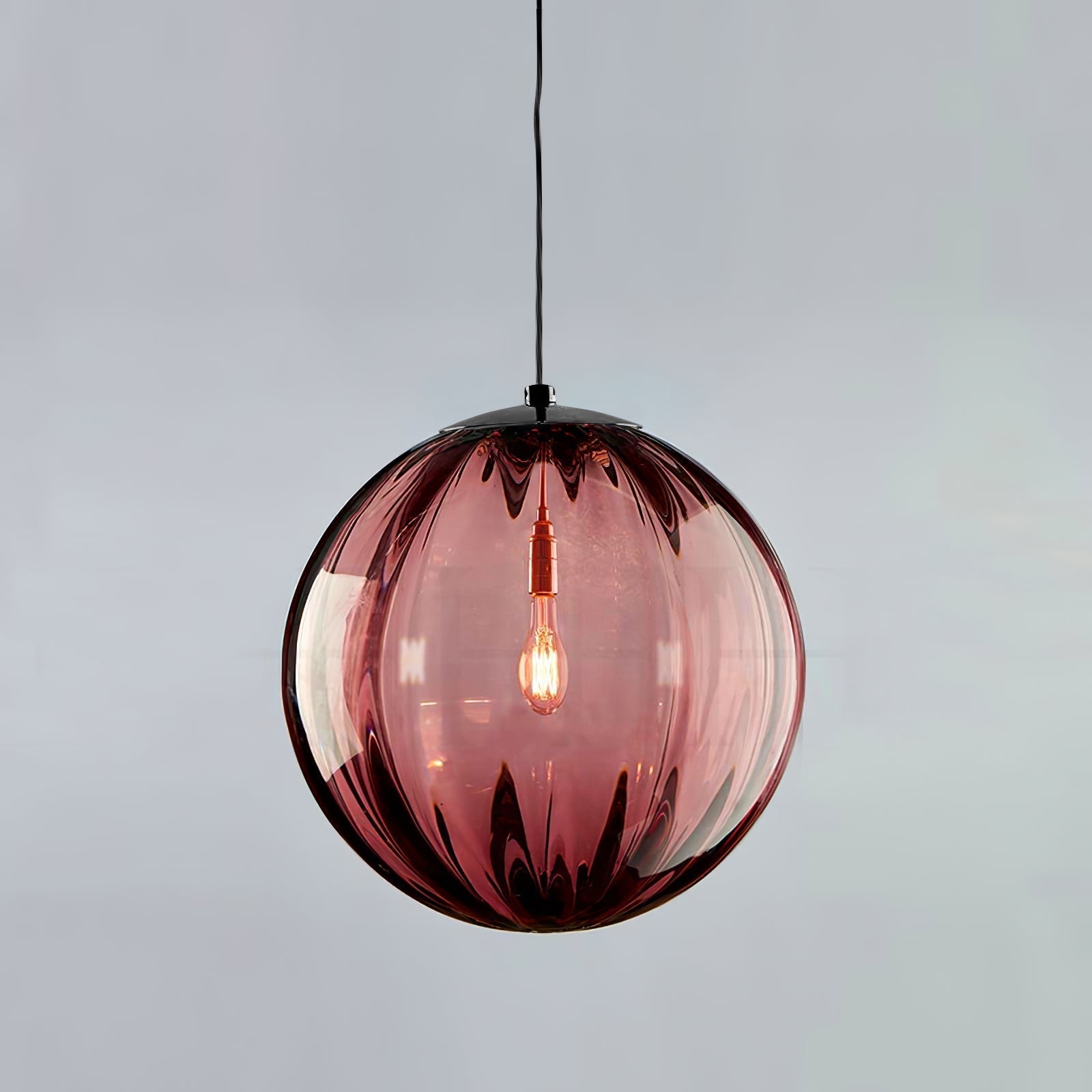 Halore Suspension Vintage en Verre