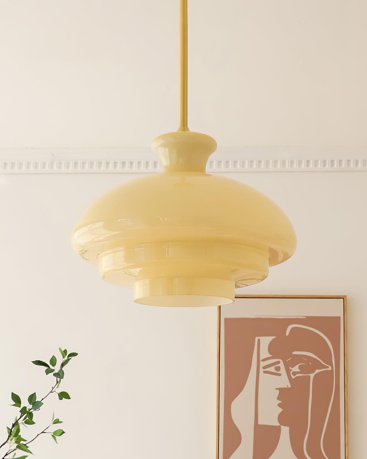 Virelia Suspension Verre Rétro Vintage