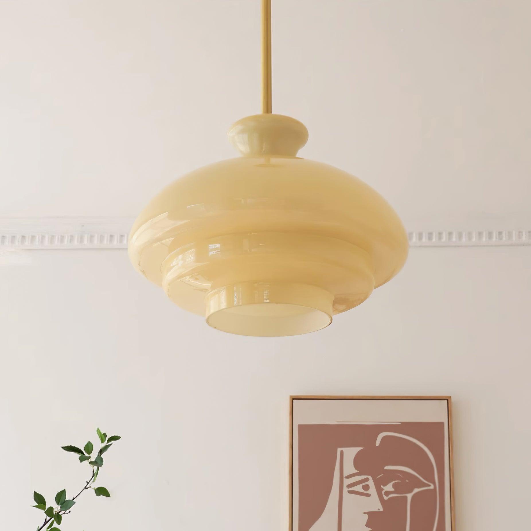 Virelia Suspension Verre Rétro Vintage
