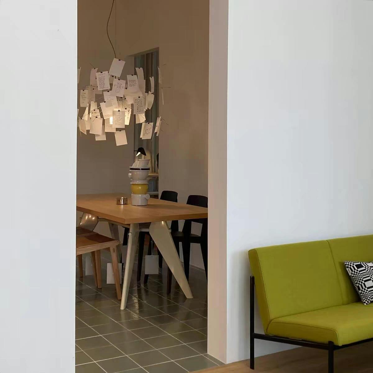 Lustra Lustre en Papier Personnalisable Créatif