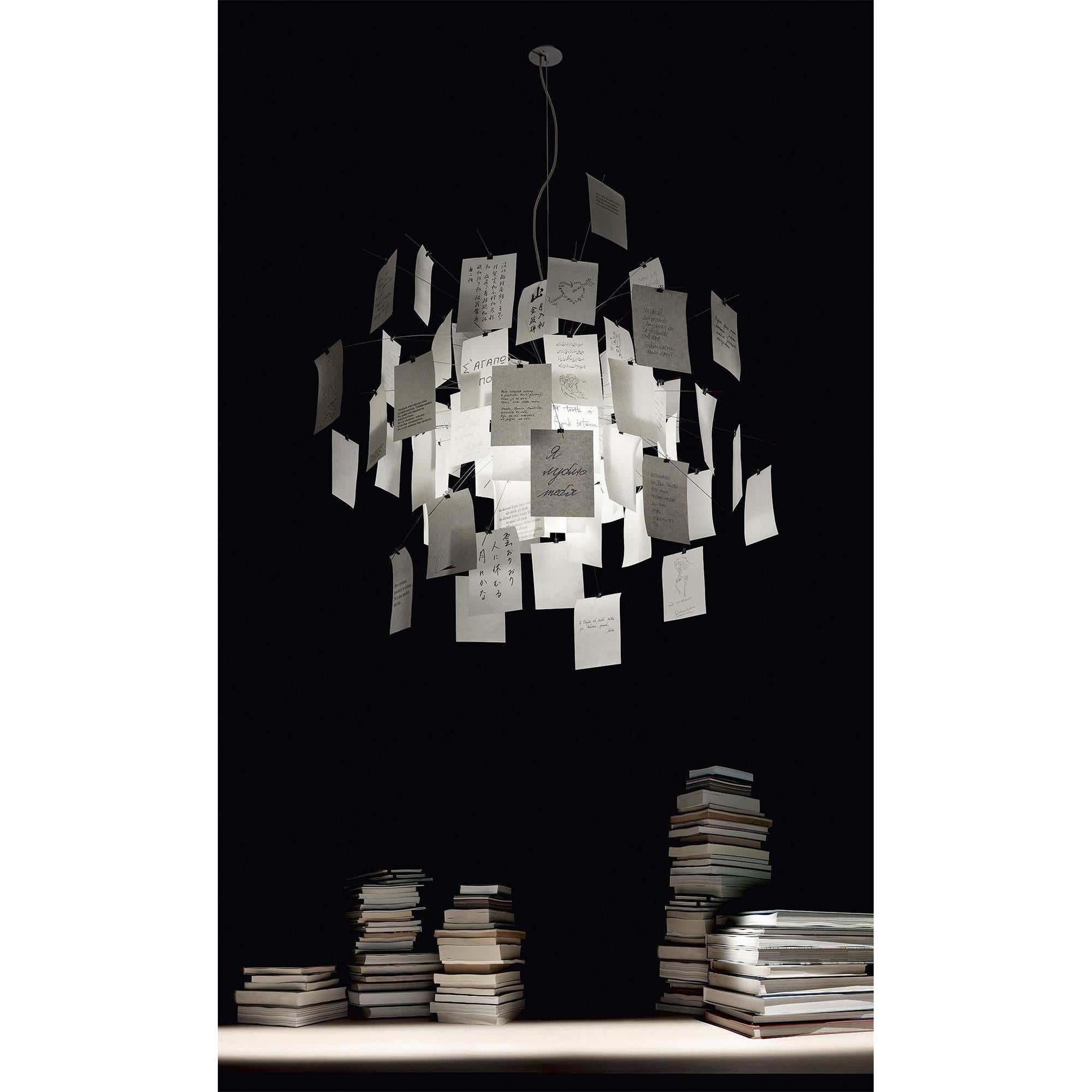 Lustra Lustre en Papier Personnalisable Créatif