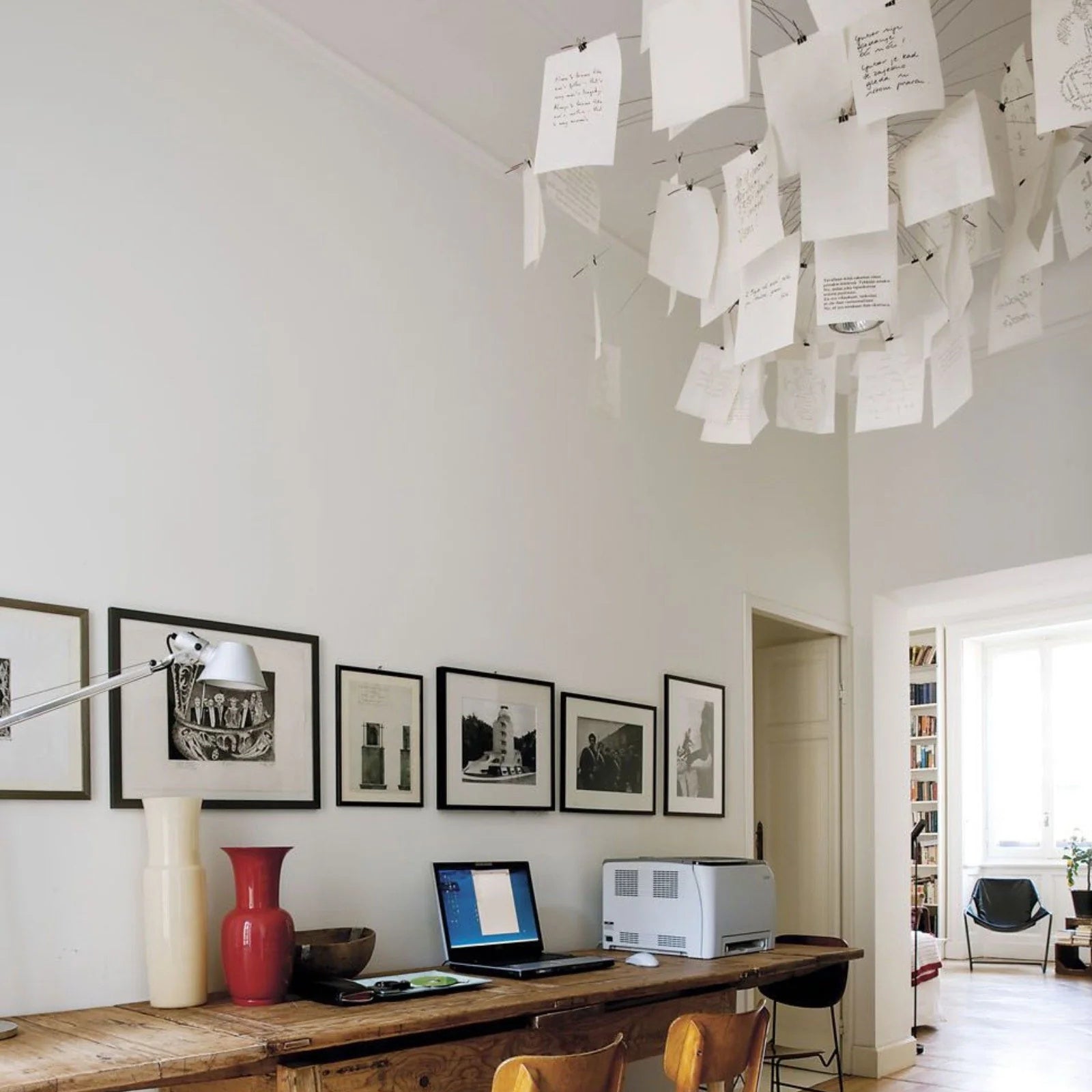 Lustra Lustre en Papier Personnalisable Créatif