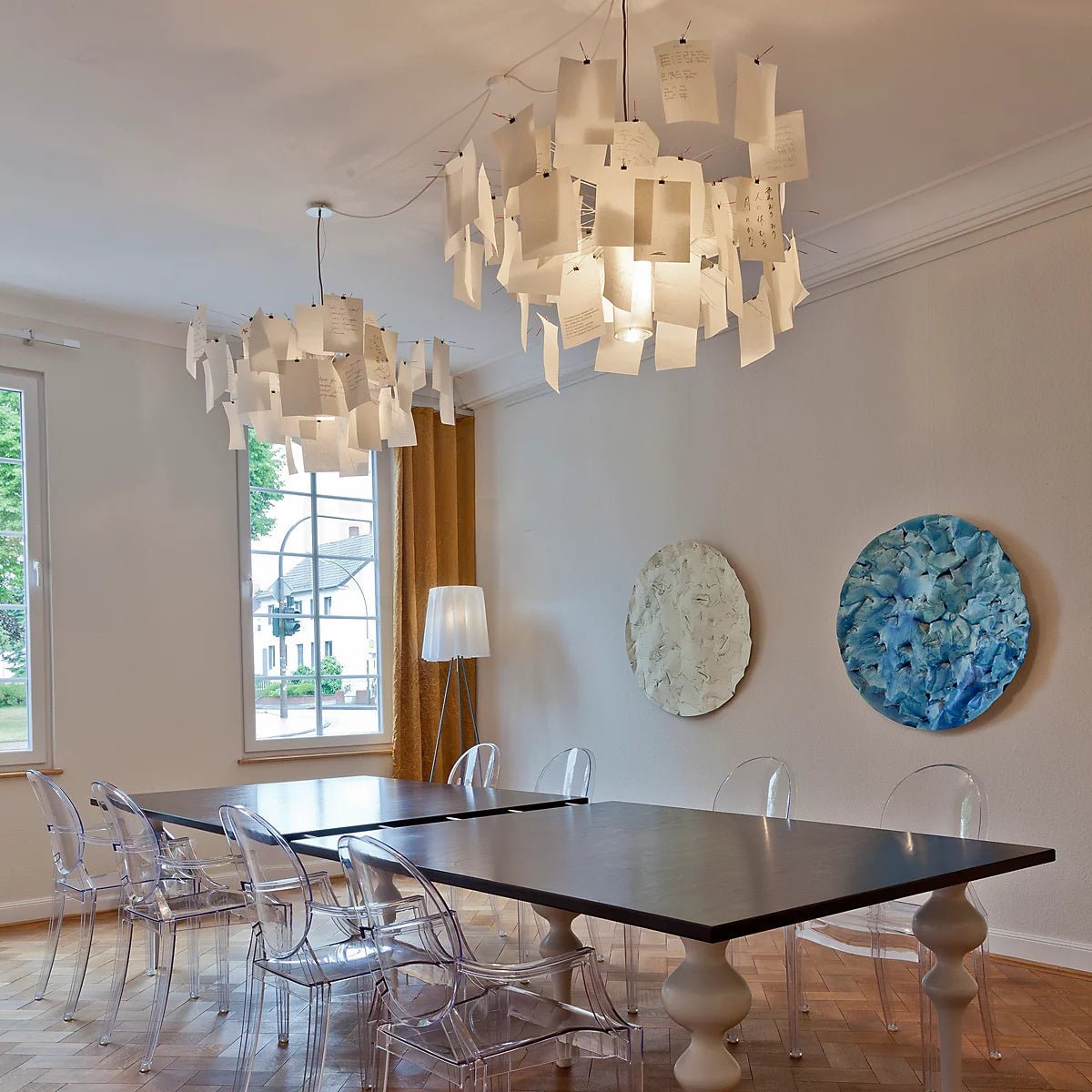 Lustra Lustre en Papier Personnalisable Créatif