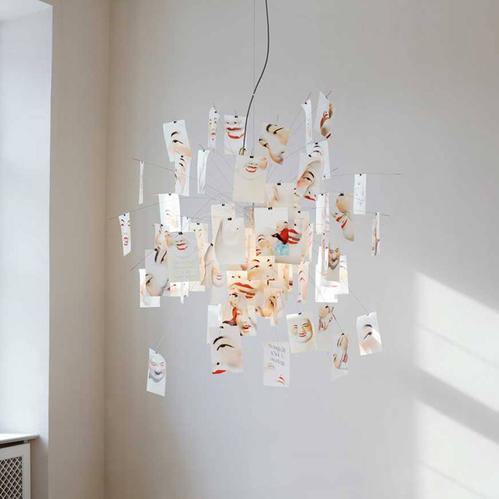 Lustra Lustre en Papier Personnalisable Créatif