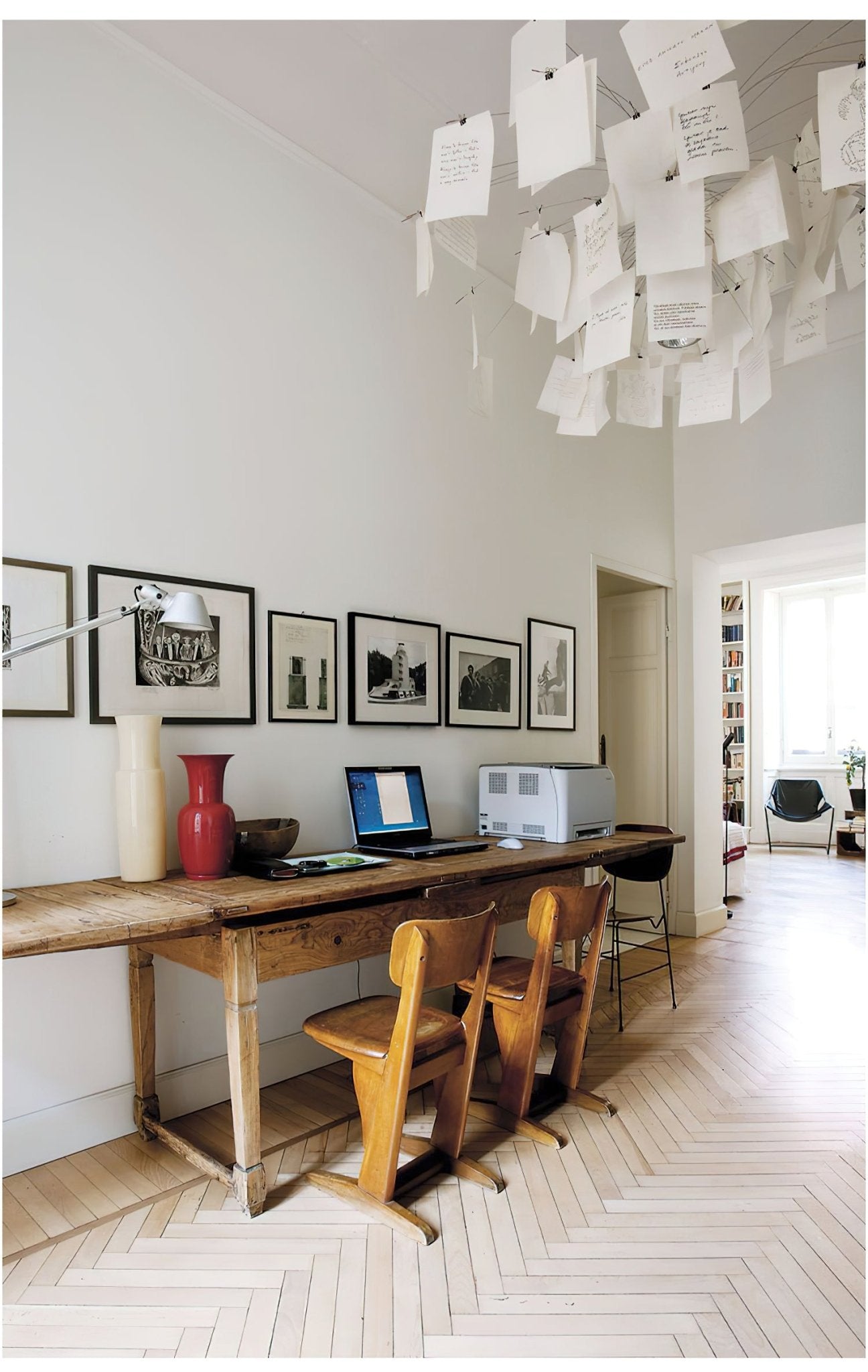 Lustra Lustre en Papier Personnalisable Créatif