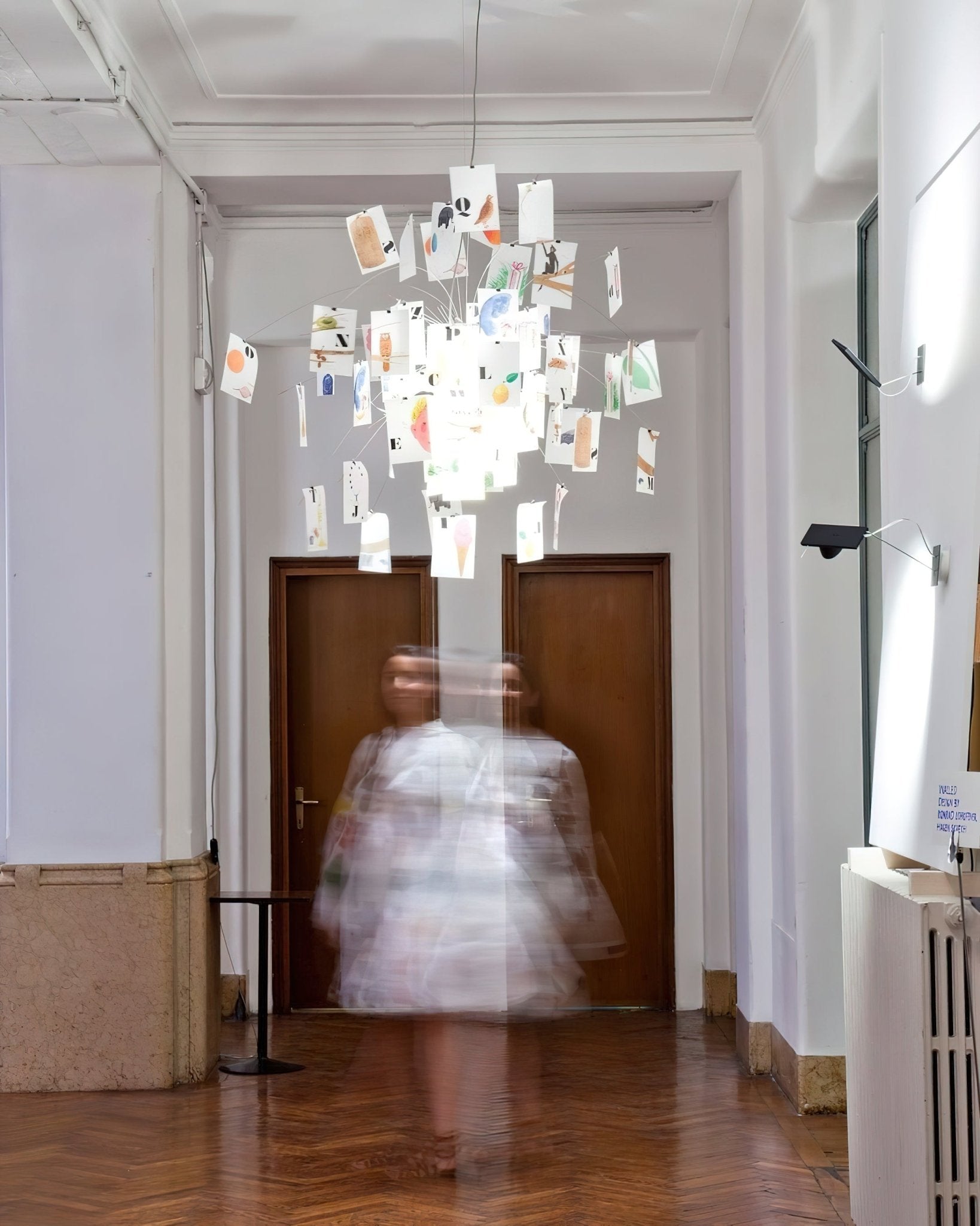Lustra Lustre en Papier Personnalisable Créatif