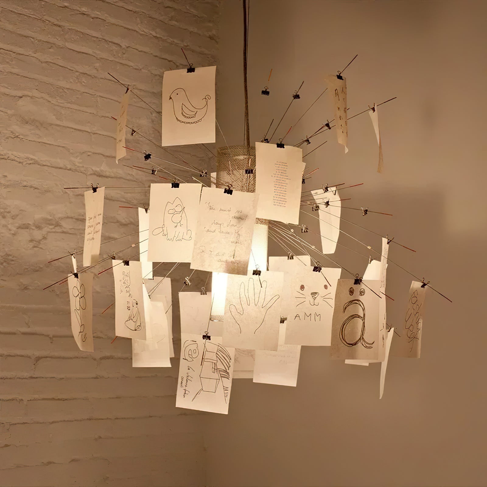 Ortheen Lustre Métal Papier Créativité Individuelle