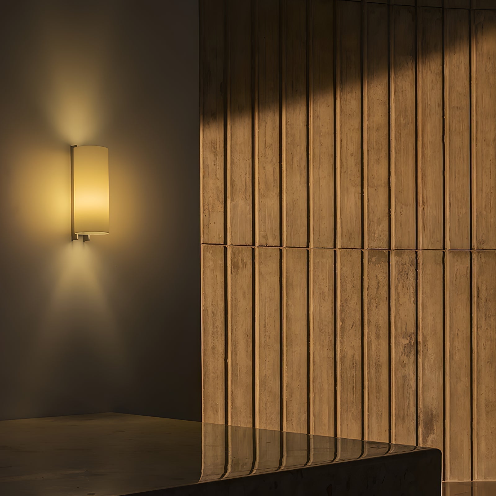 Aura Applique Murale Minimaliste en Tissu