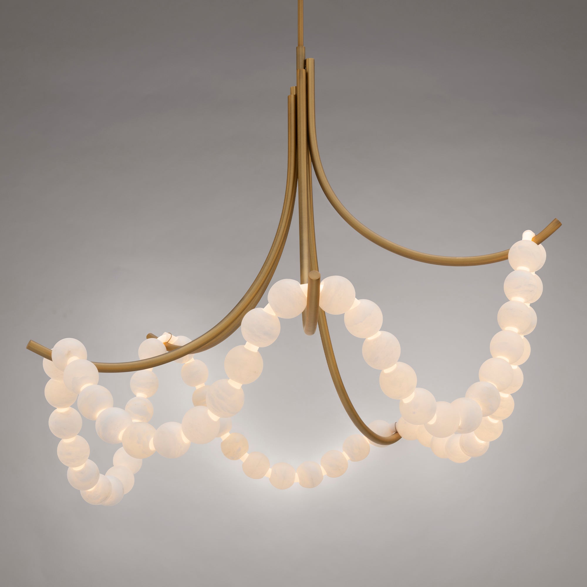 Zavenarae Lustre Nickel Albâtre Art Nordic Premium