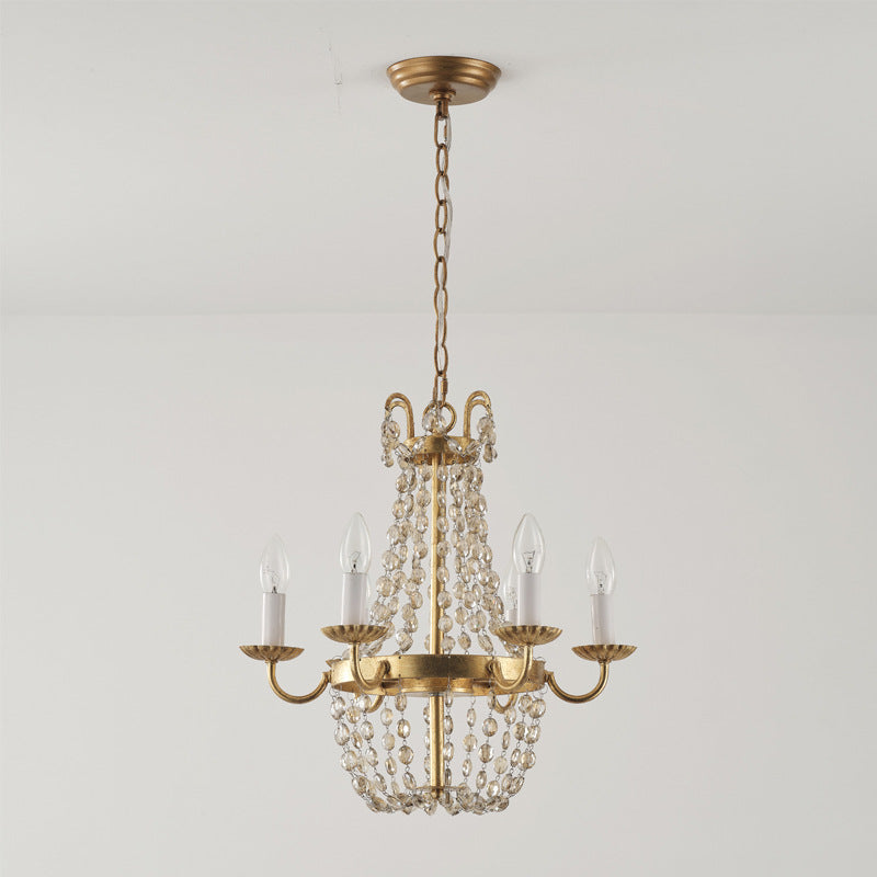 Oraeisra Lustre Cristal Marché Aux Puces Vintage