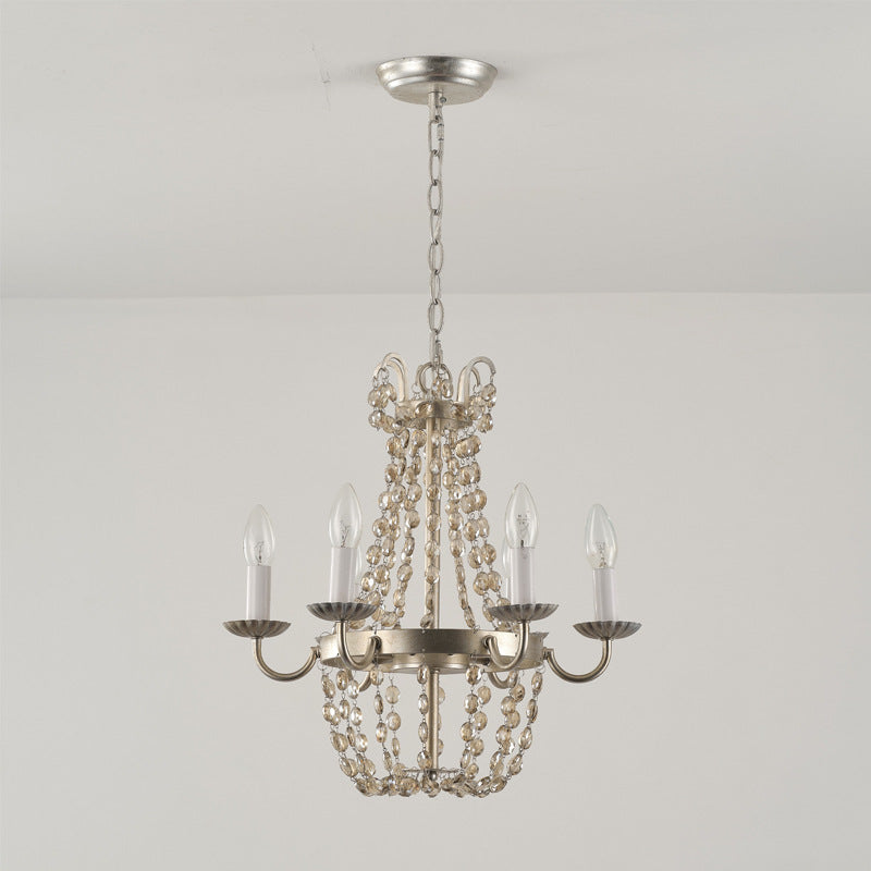 Oraeisra Lustre Cristal Marché Aux Puces Vintage