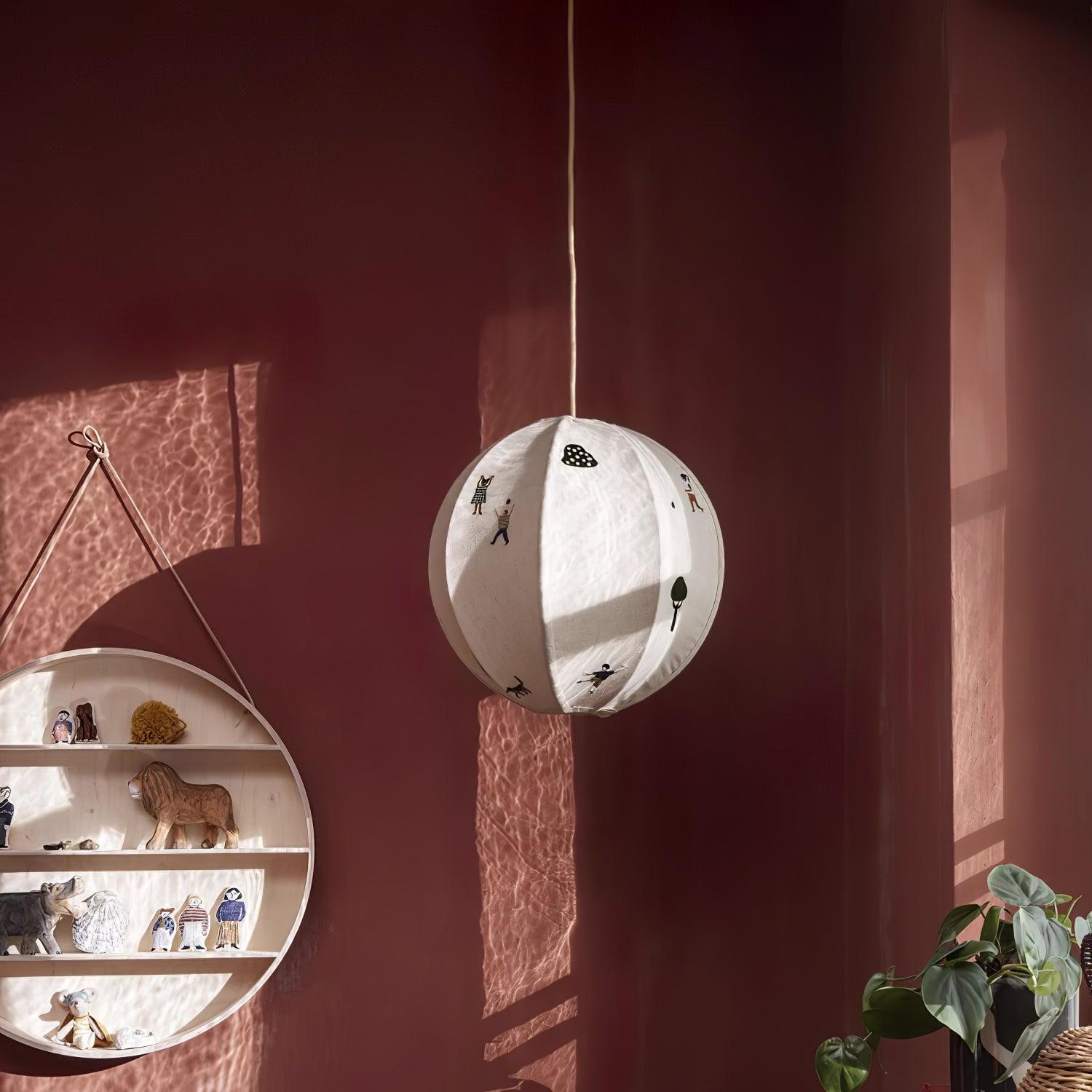 Cadorus Suspension Moderne en Tissu