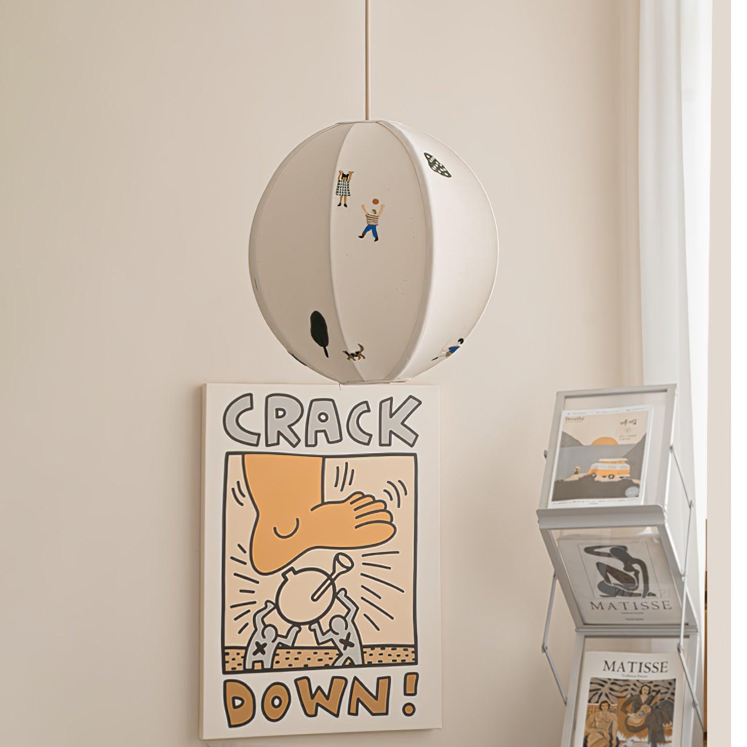 Cadorus Suspension Moderne en Tissu