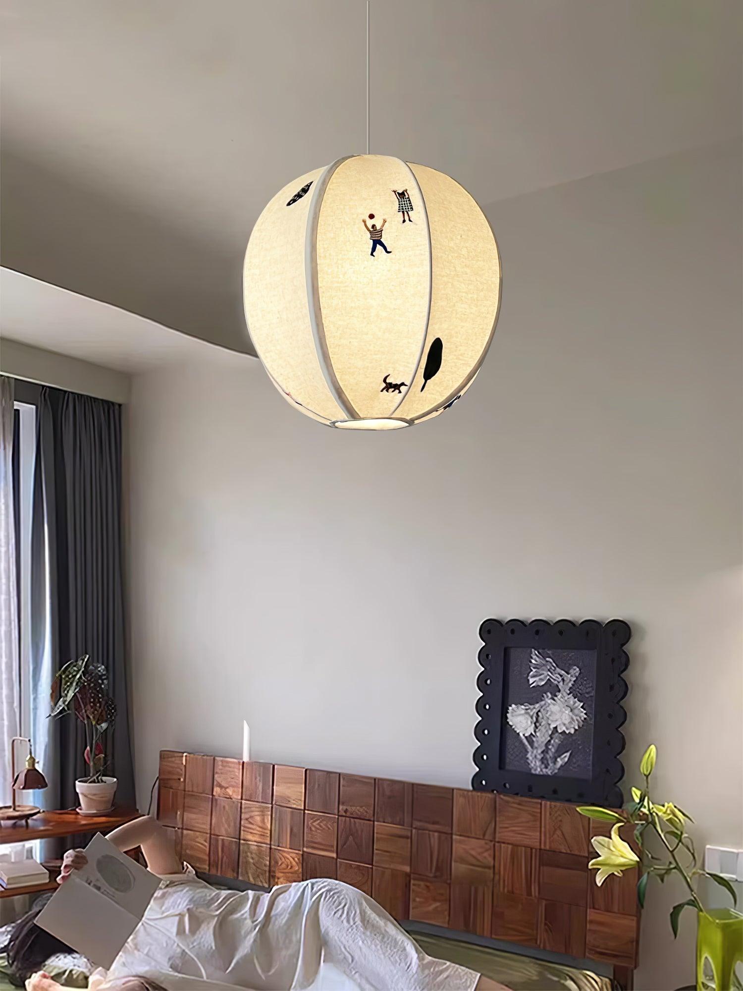 Cadorus Suspension Moderne en Tissu