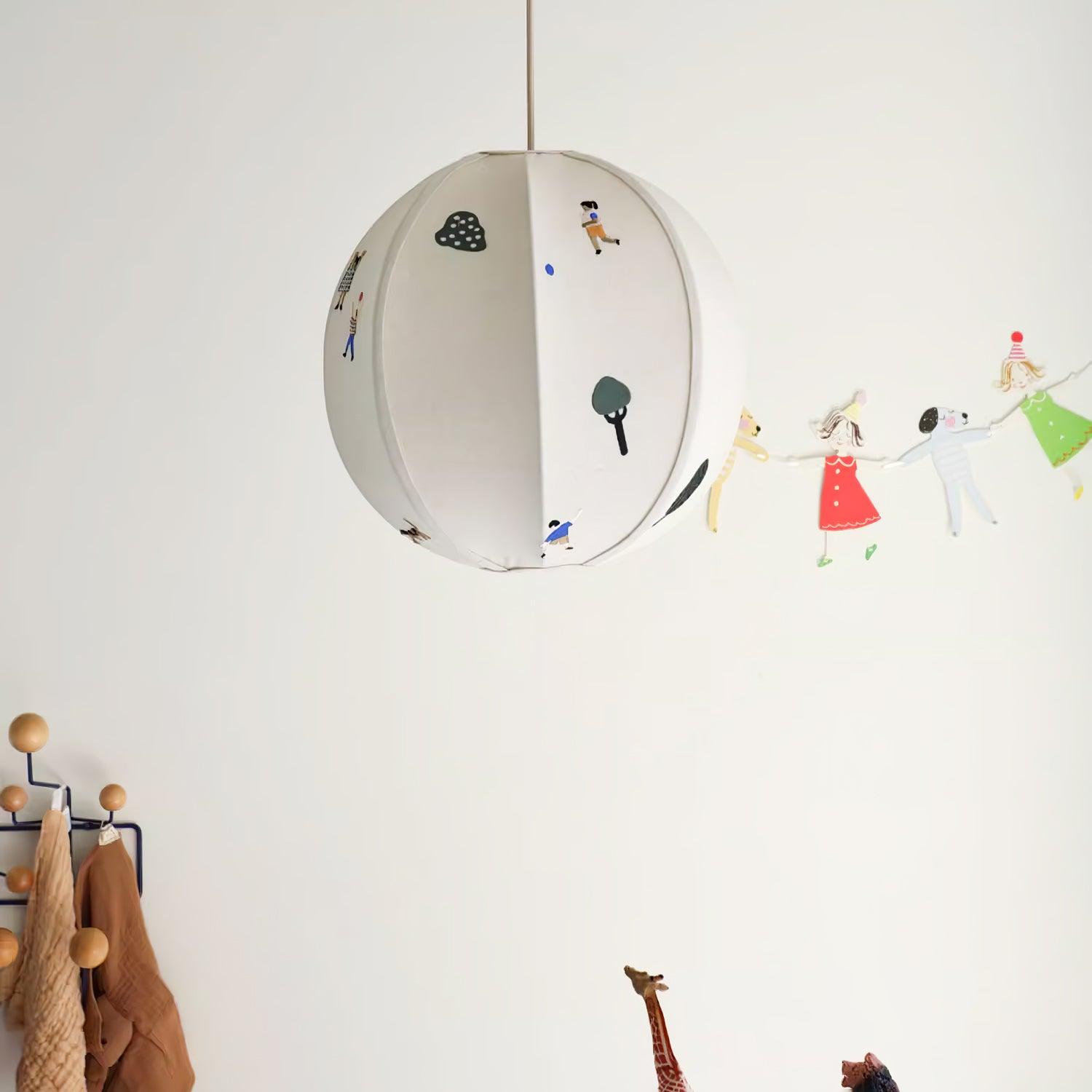 Cadorus Suspension Moderne en Tissu