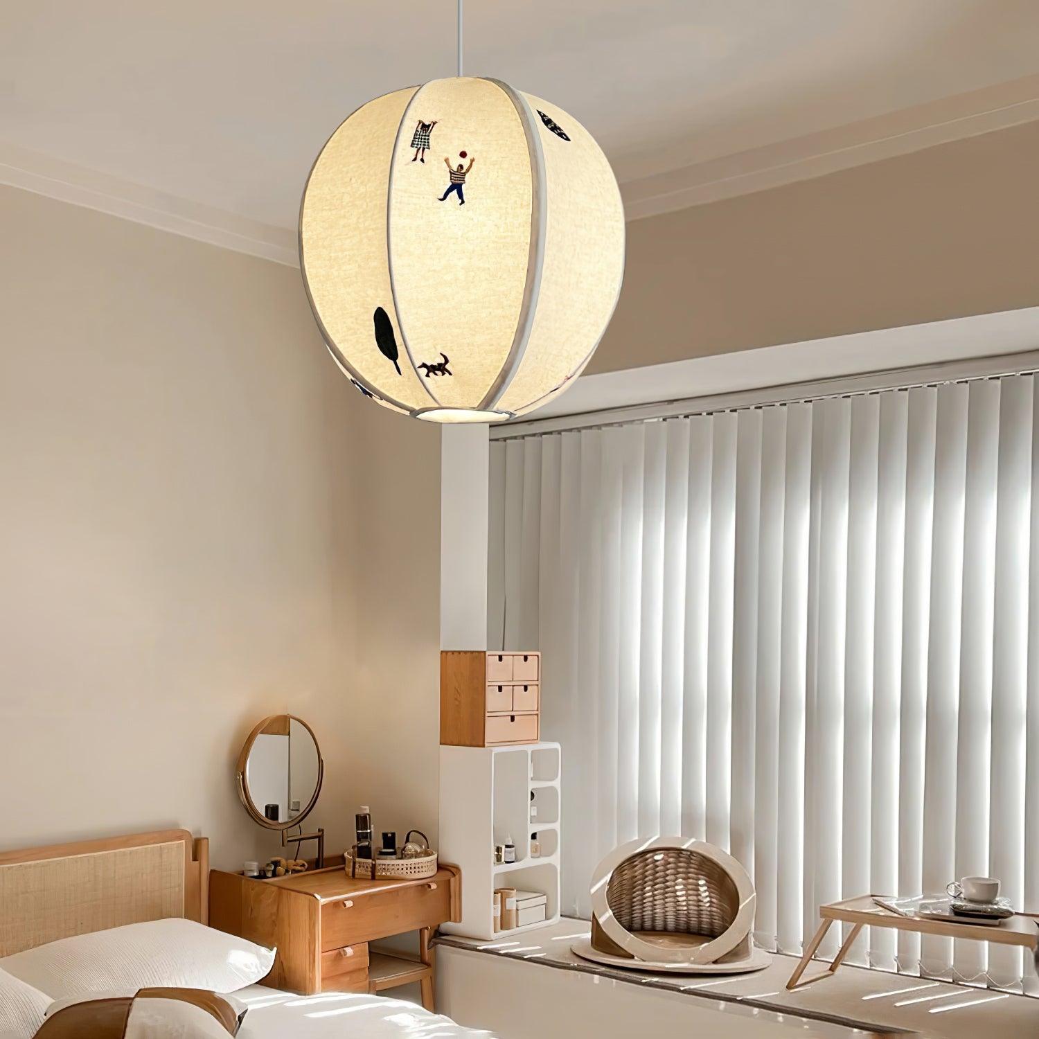 Cadorus Suspension Moderne en Tissu