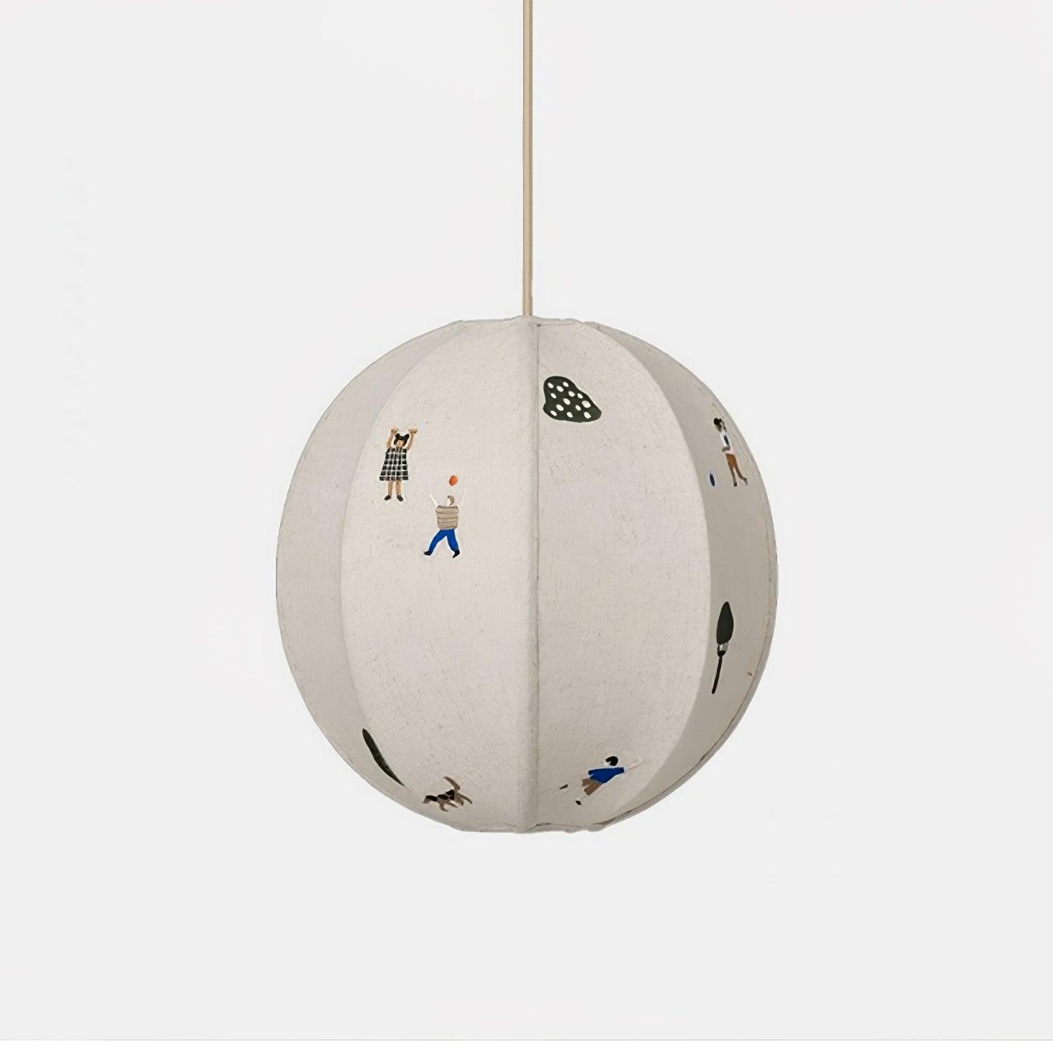 Zelarace Suspension Moderne en Tissu