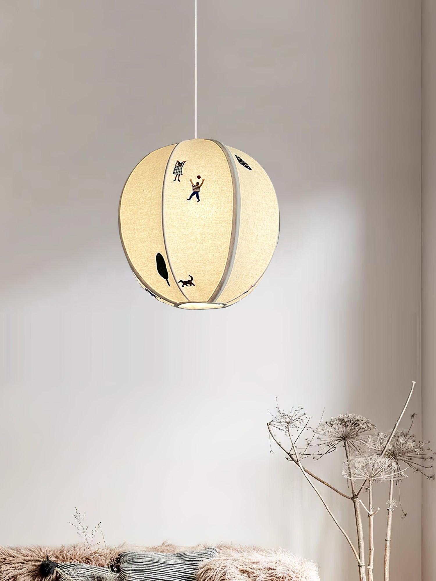 Cadorus Suspension Moderne en Tissu