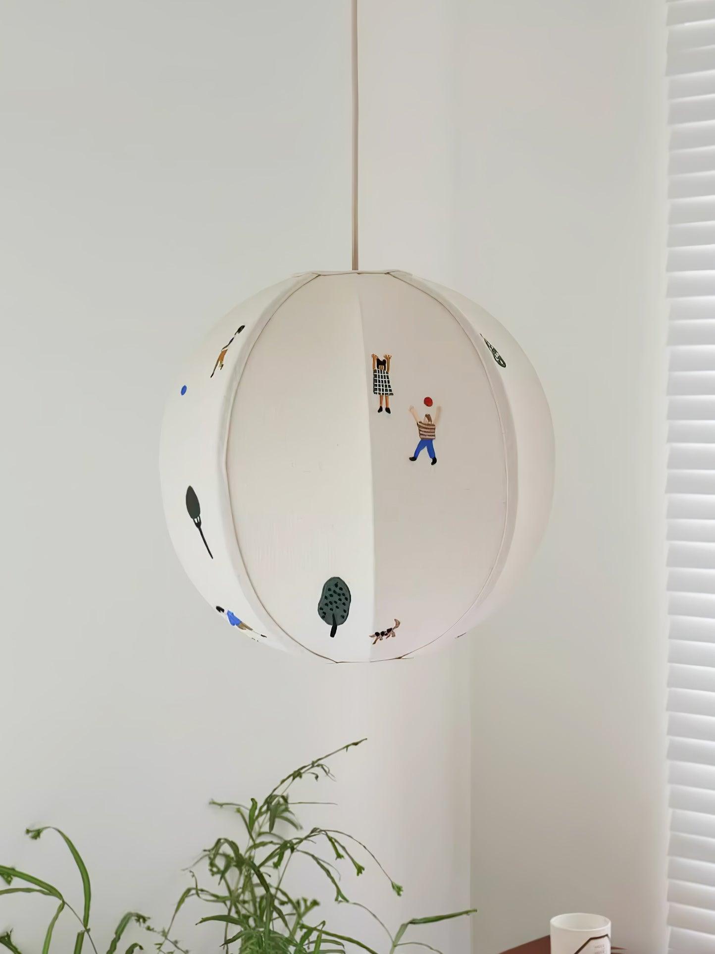 Cadorus Suspension Moderne en Tissu