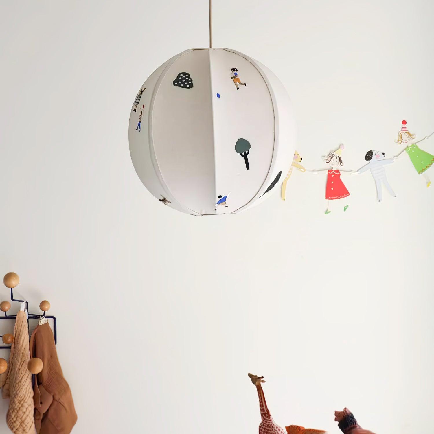 Cadorus Suspension Moderne en Tissu