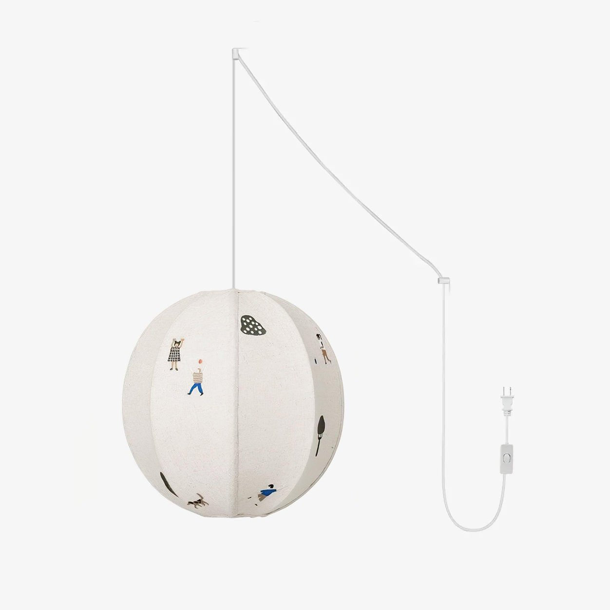Cadorus Suspension Moderne en Tissu