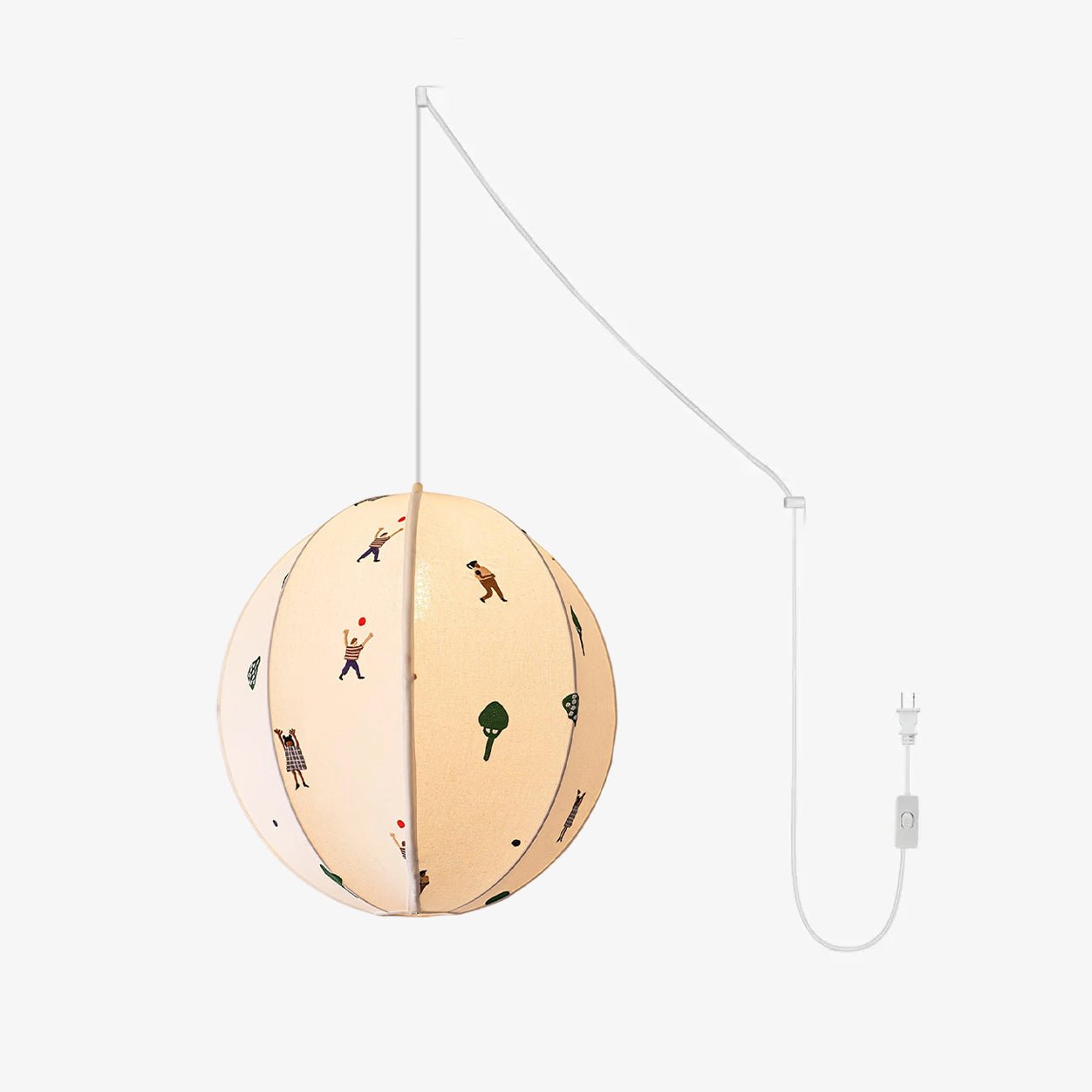 Cadorus Suspension Moderne en Tissu
