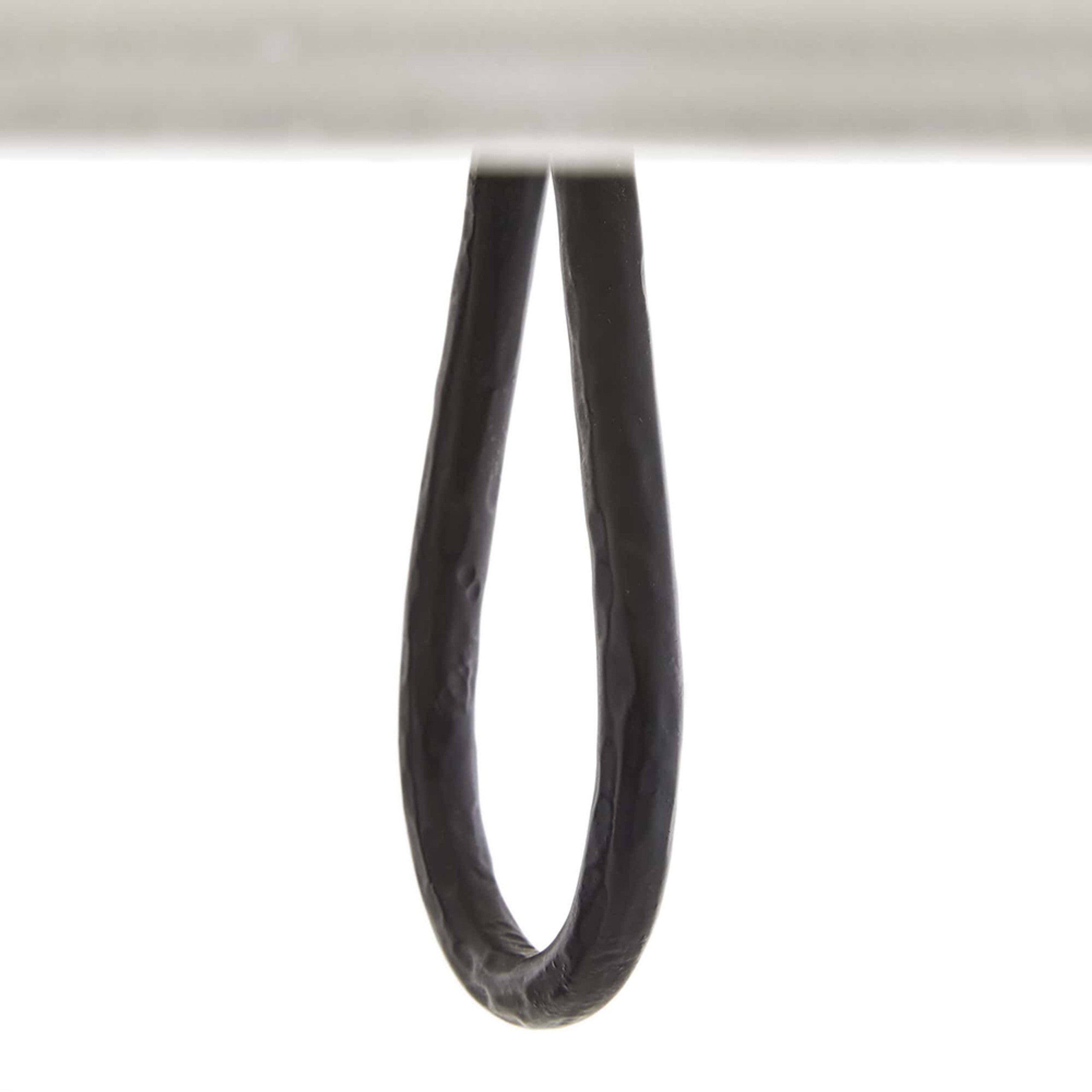 Zesilira Suspension Tissu Noir Vintage Nordic