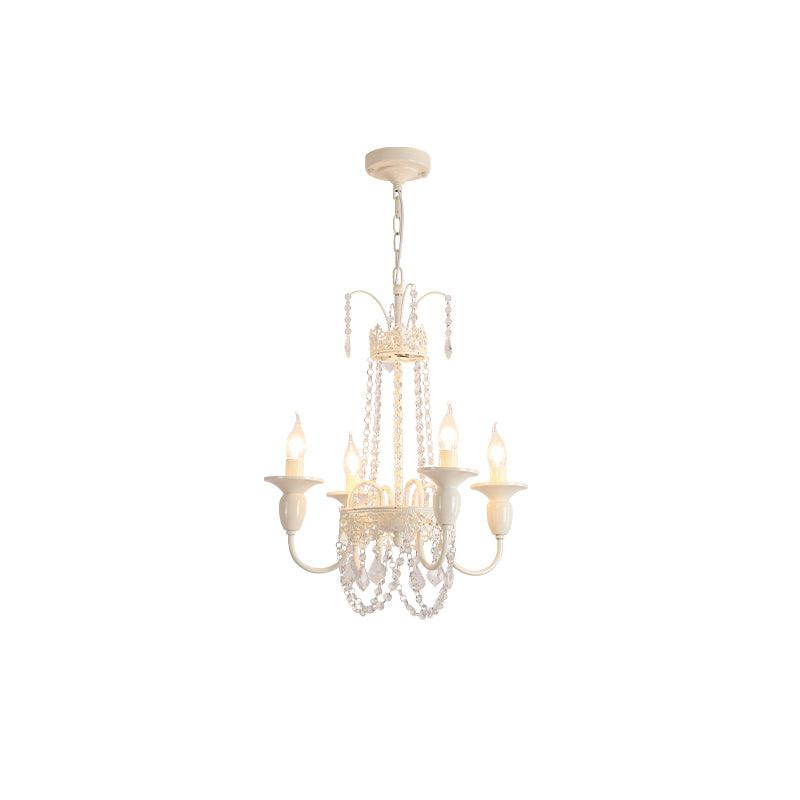 Lustra Lustre Franges en Cristal