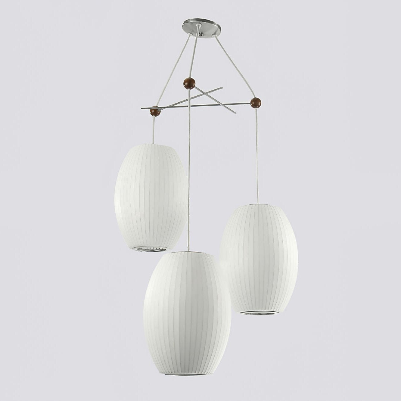 Lunar Suspension Moderne en Soie