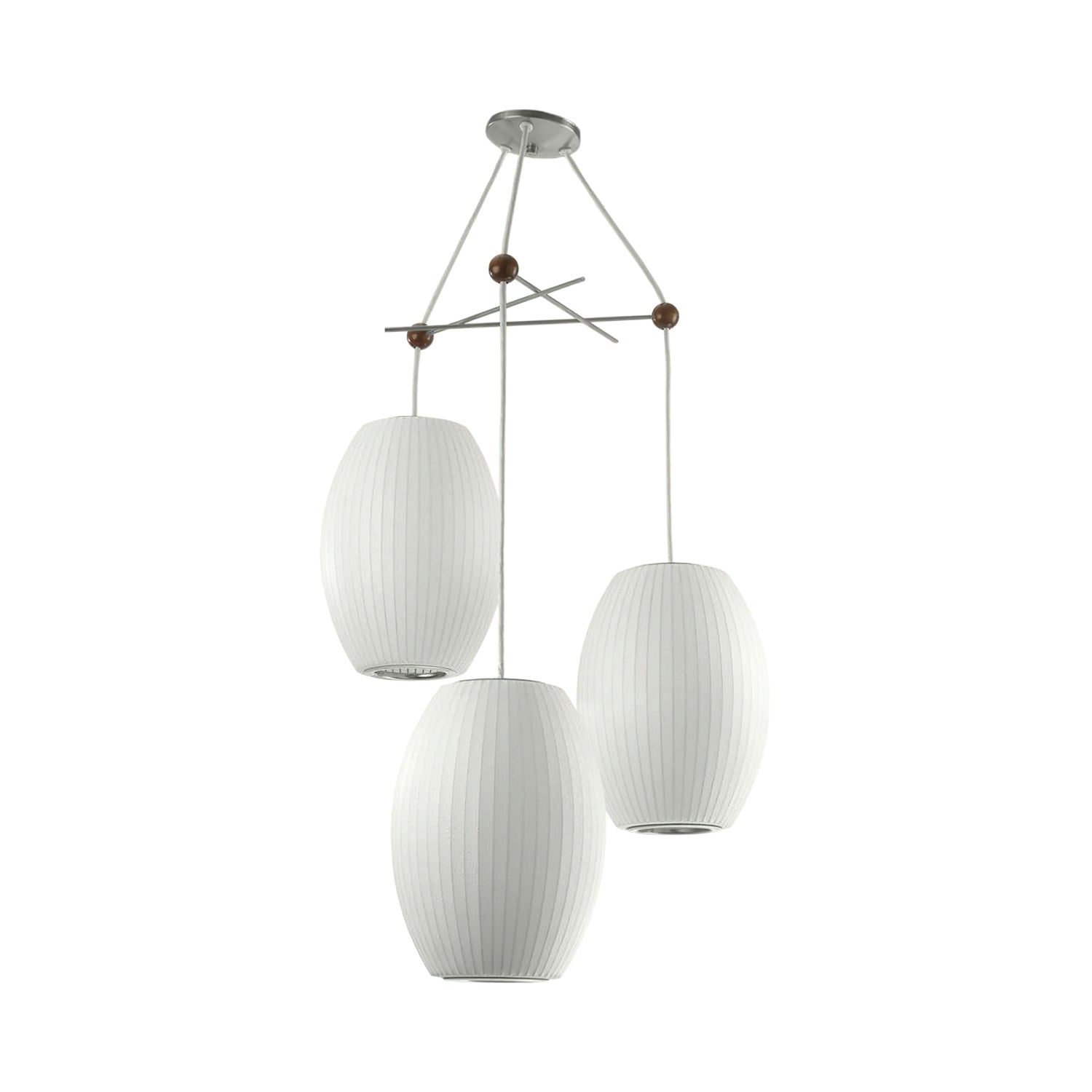 Lunar Suspension Moderne en Soie
