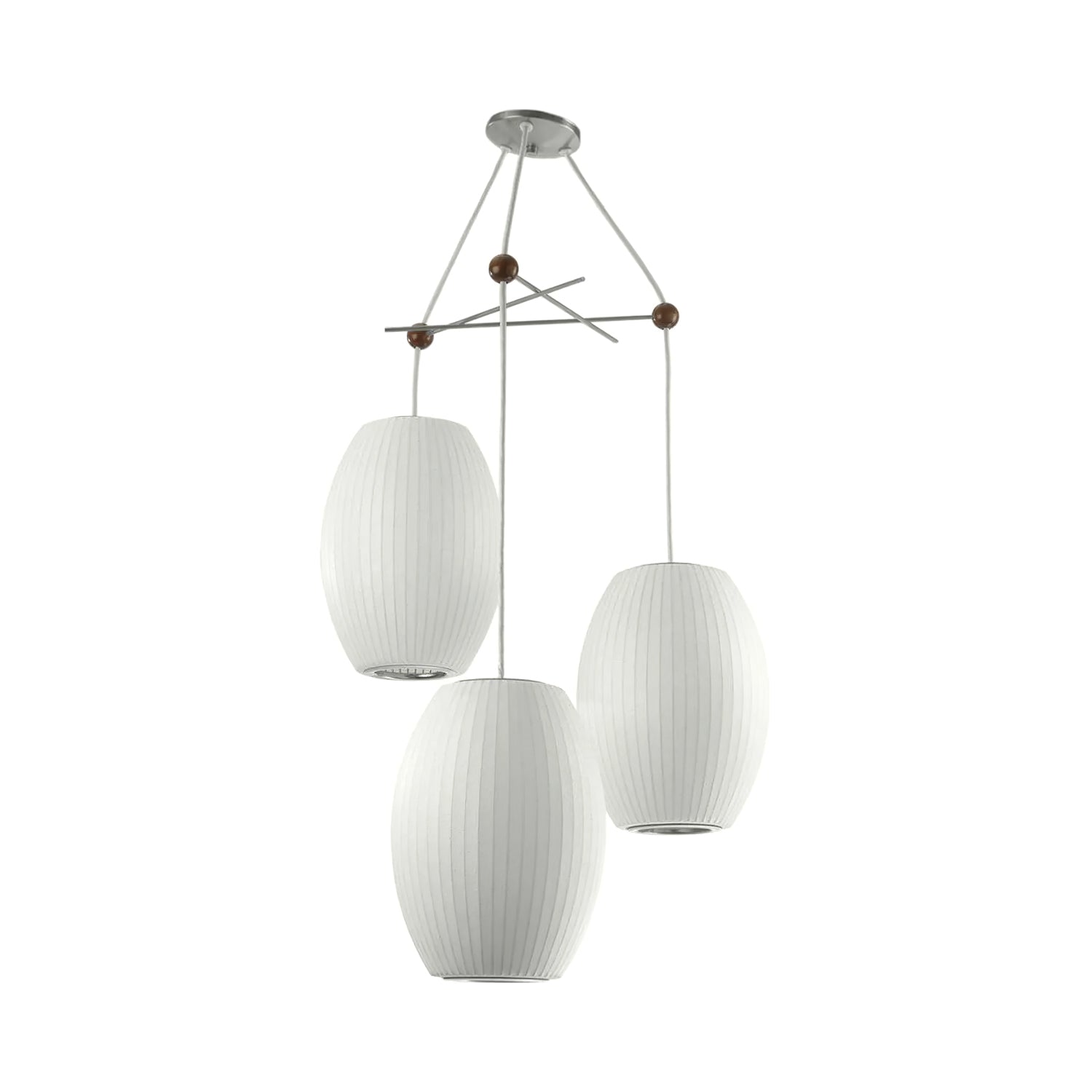 Lunar Suspension Moderne en Soie