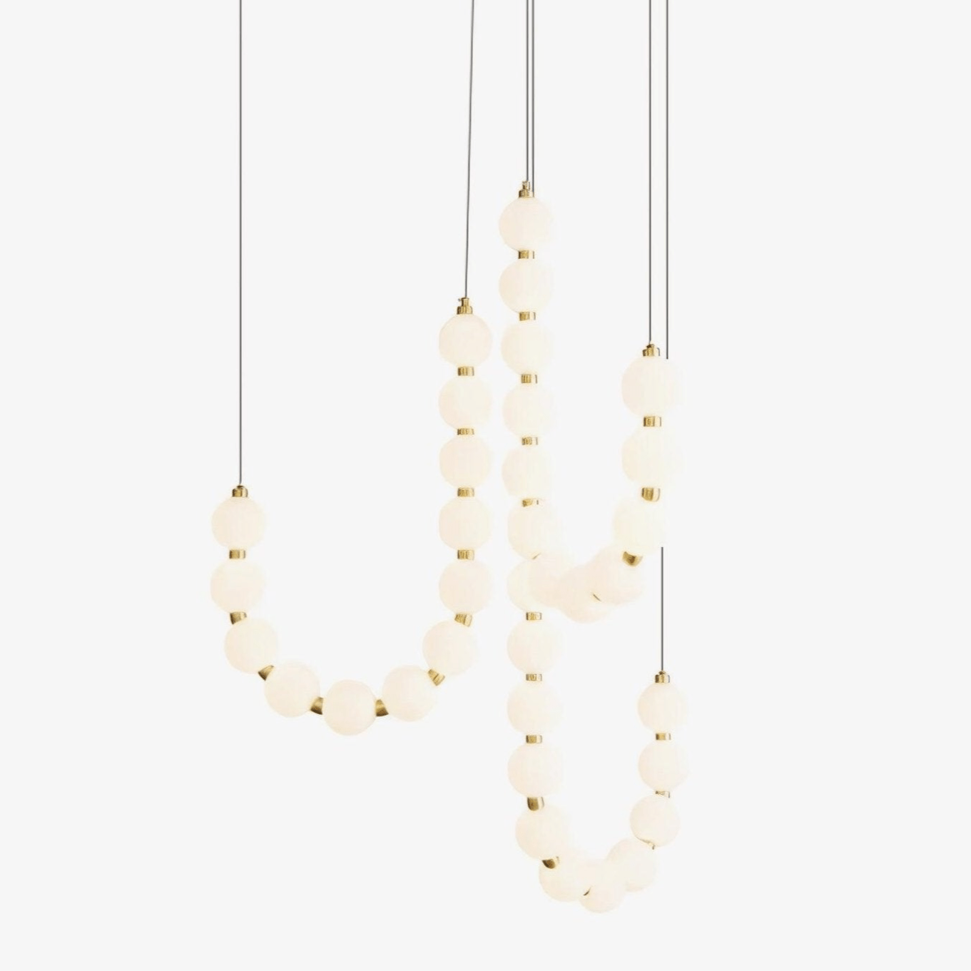 Pearl Lustre Moderne Blanc
