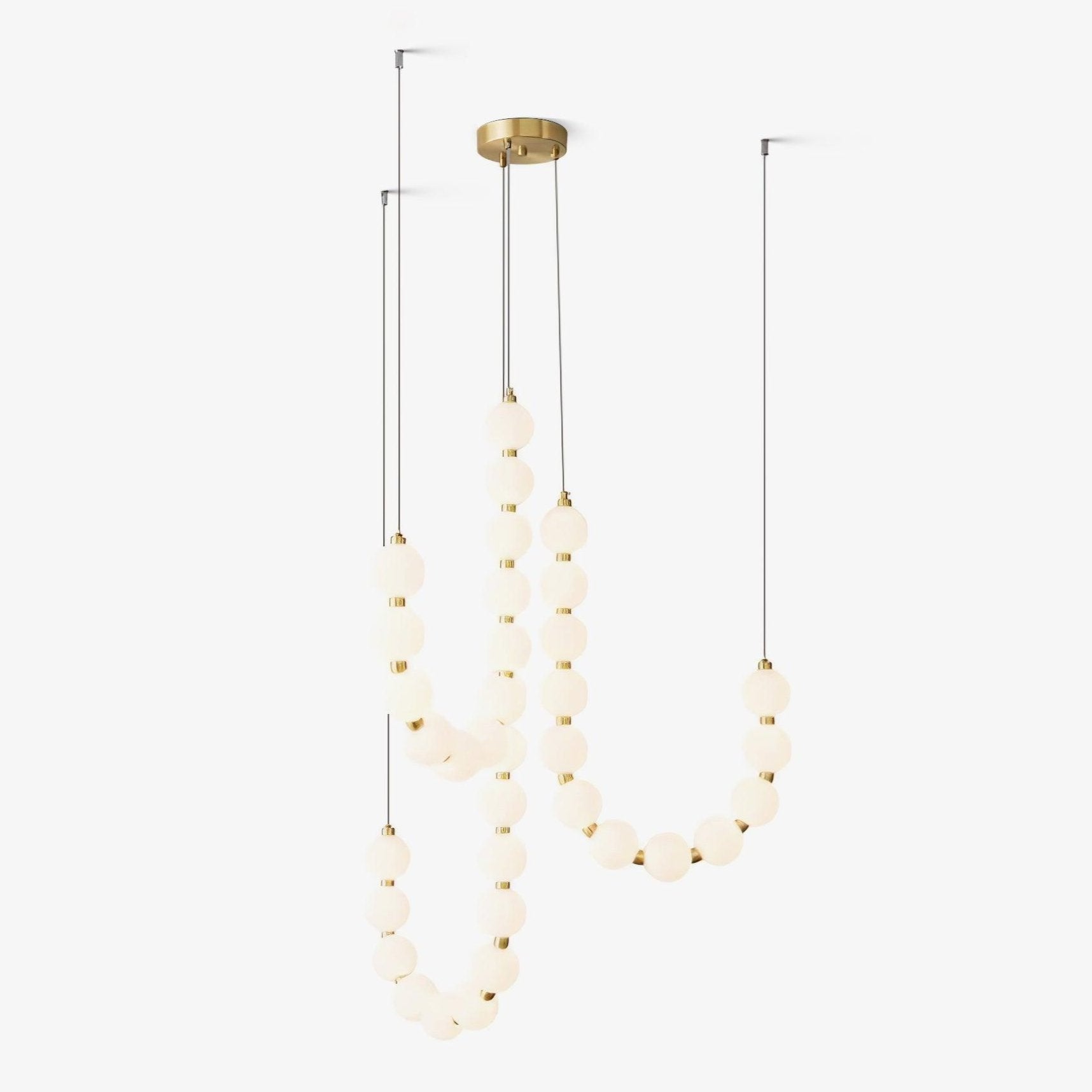 Pearl Lustre Moderne Blanc