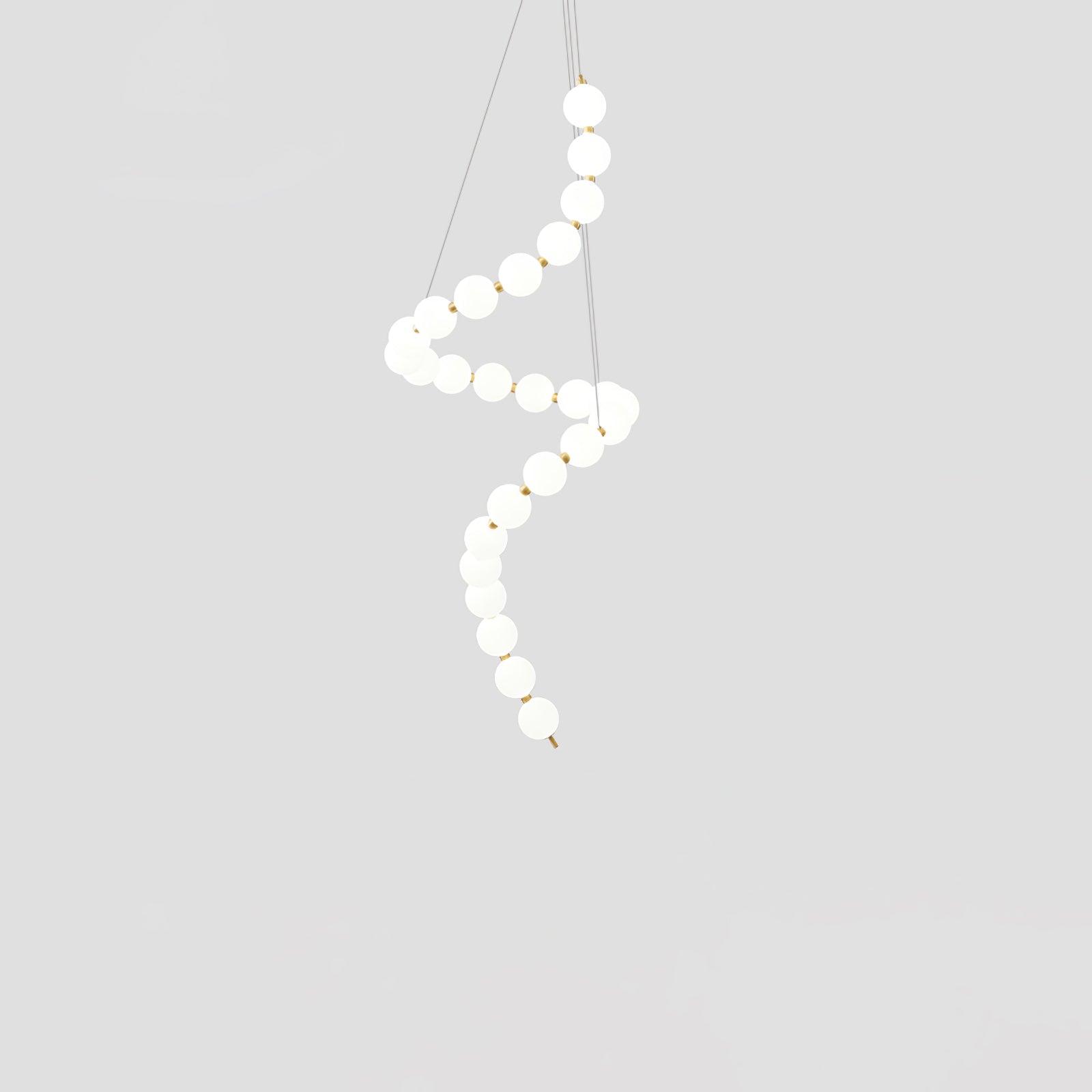 Pearl Lustre Moderne Blanc