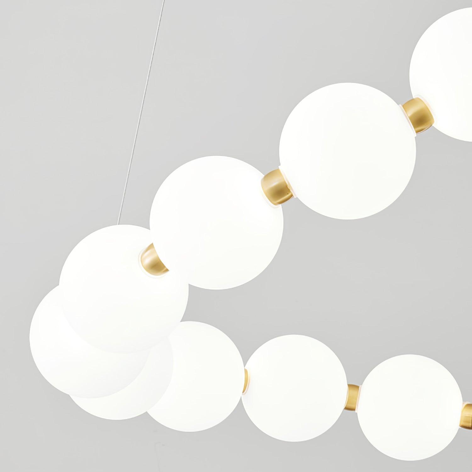 Gem Lustre moderne en acrylique