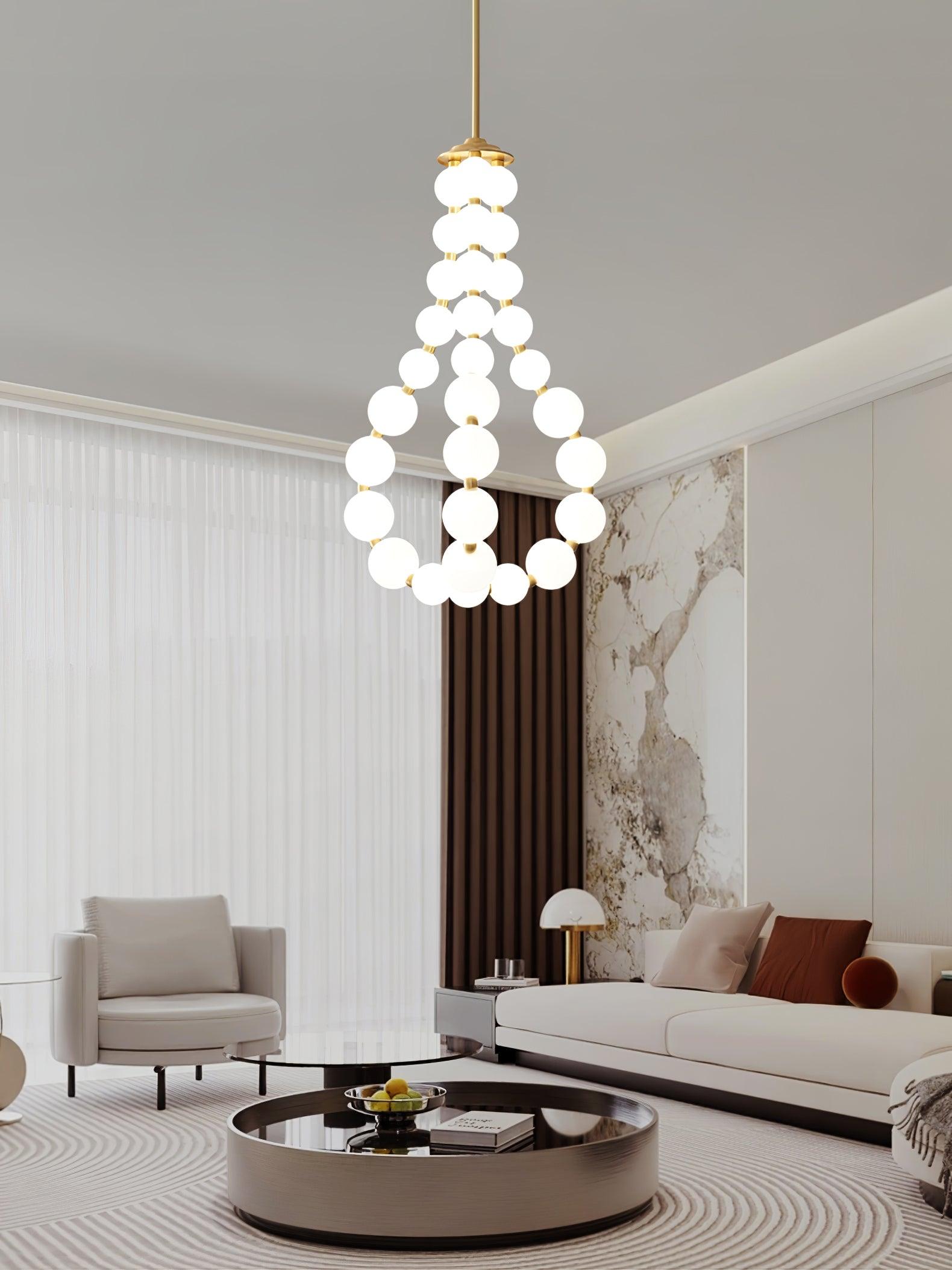 Pearl Lustre Moderne Blanc