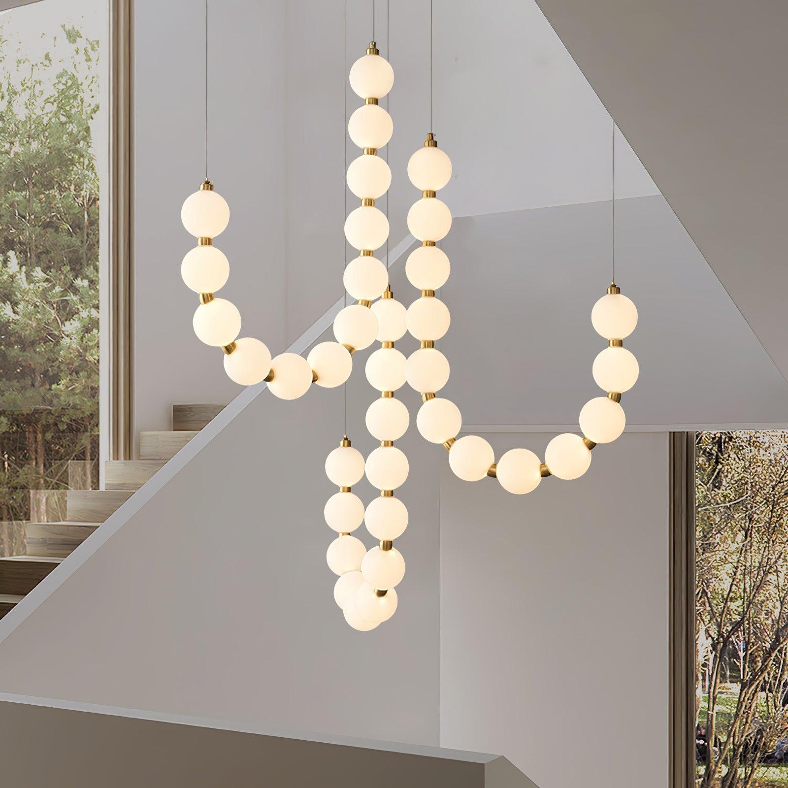 Pearl Lustre Moderne Blanc
